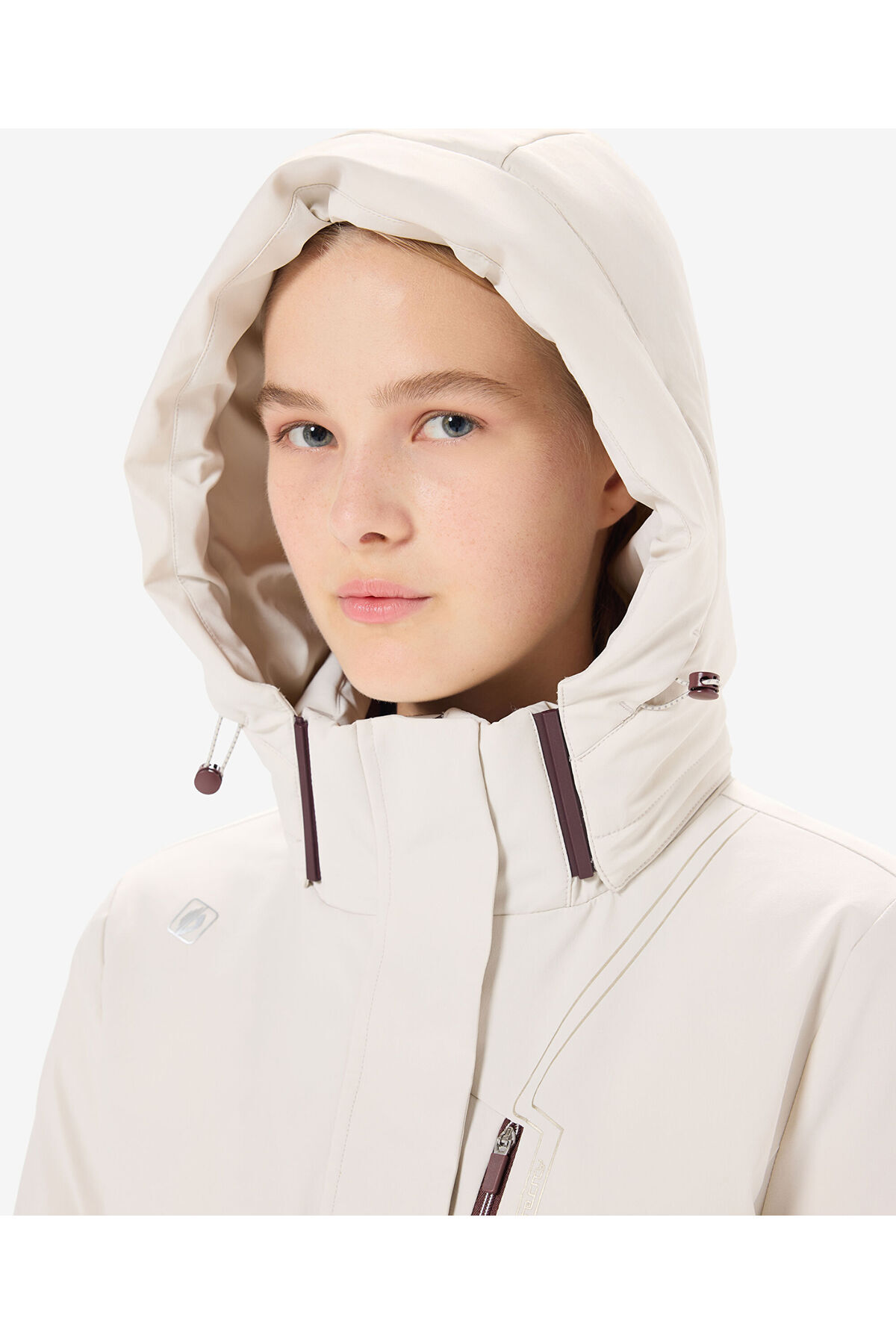 Greyder  Kadın Krem Suya Dayanıklı Kaz Tüyü Mont 5K2TM84026 - Görsel 6