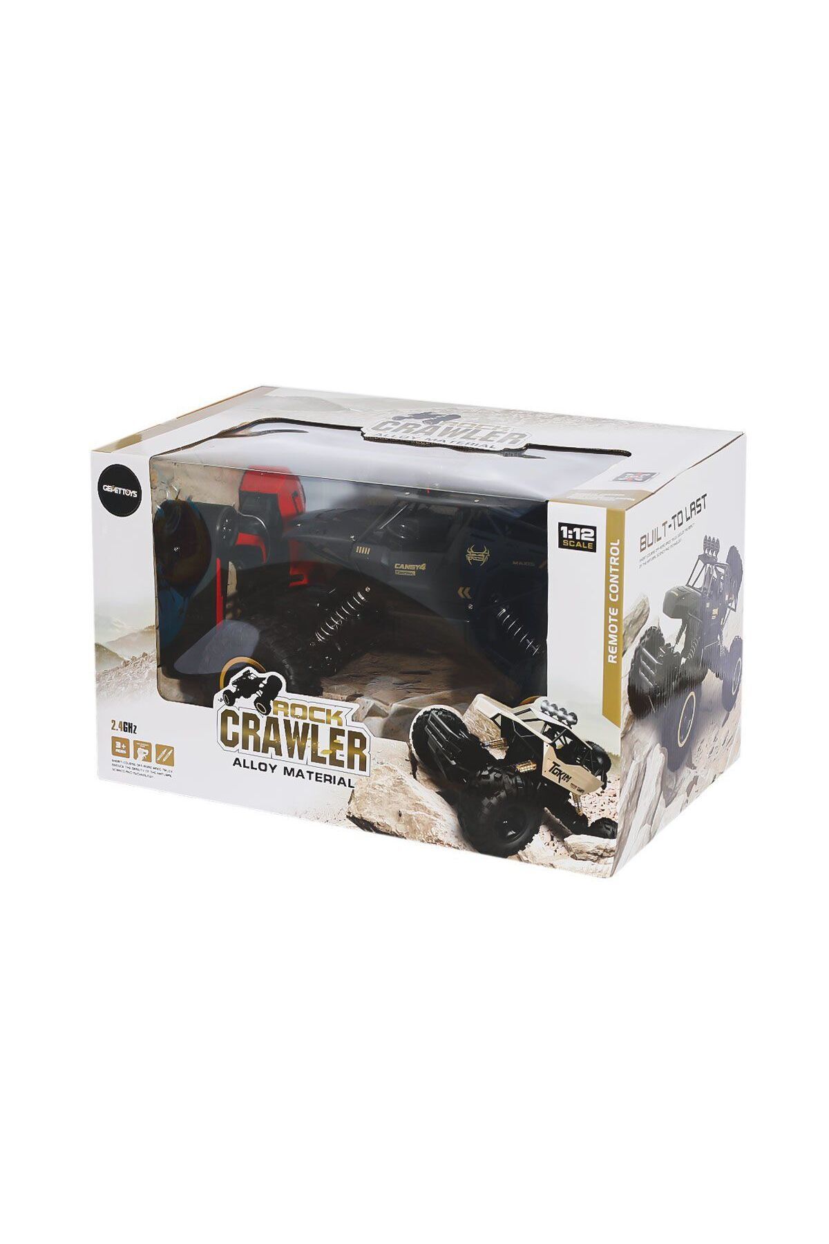 Russet 9268 Kumandalı 4X4 Metal Rock Crawler 1:12 -Gepettoys