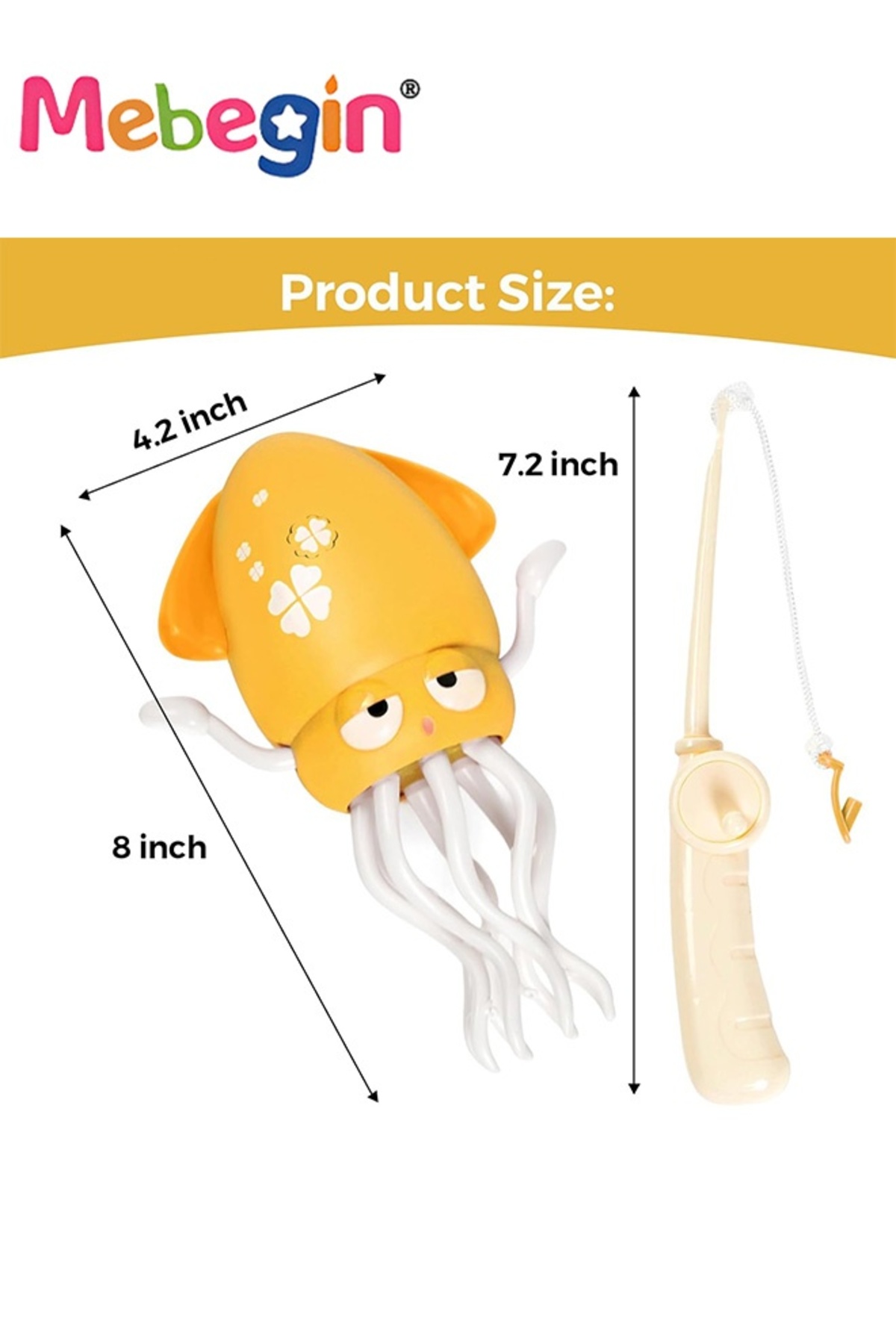 عروسک دریایی برق‌دنس اکتوپوس، اسباب‌بازی خودکار با قابلیت فرار، دارای چراغ LED و موسیقی، تعاملی