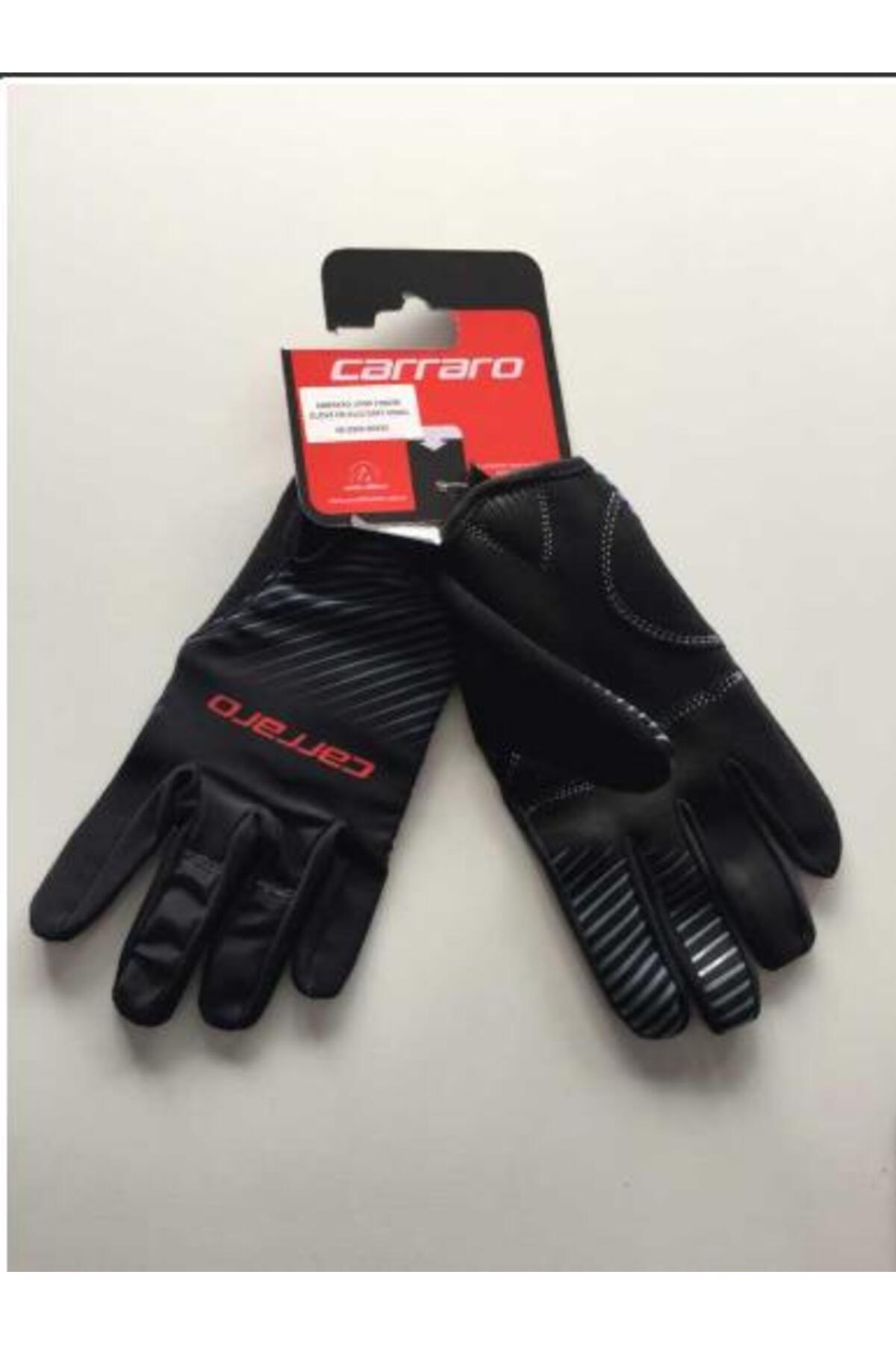 BİKE SKY Carraro LARGE UZUN PARMAK ELDİVEN SİYAH CR-2142