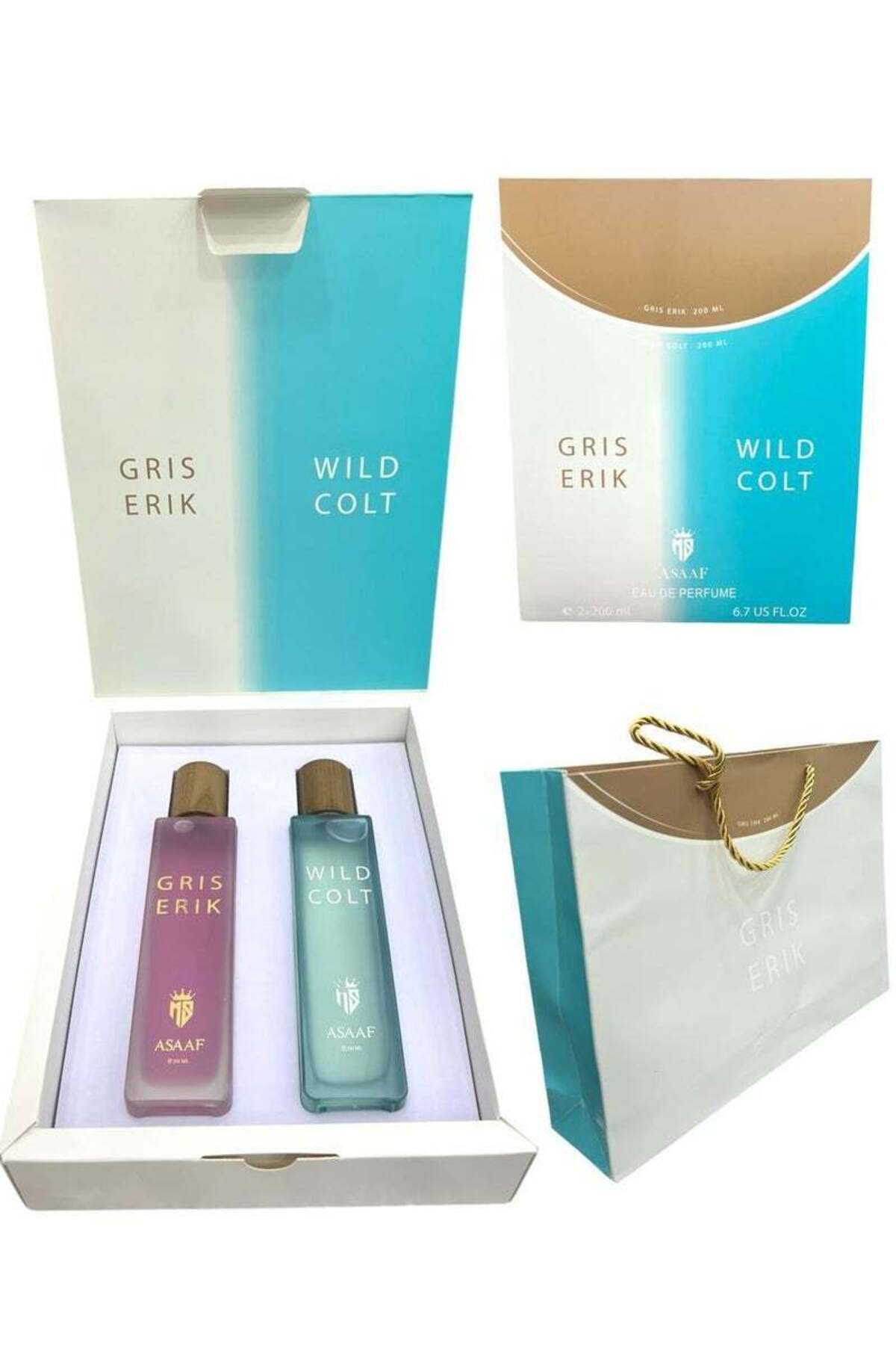 عطور عساف وايلد كولت وجريس اريك 200مل