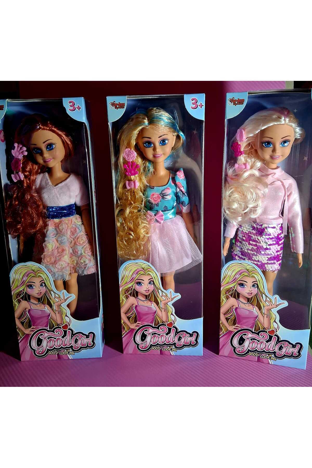 bızdık oyuncaklar GOODGİRL GÜZEL YÜZLÜ, ŞIK ELBİSELİ, ET BEBEK 35 CM. BOY