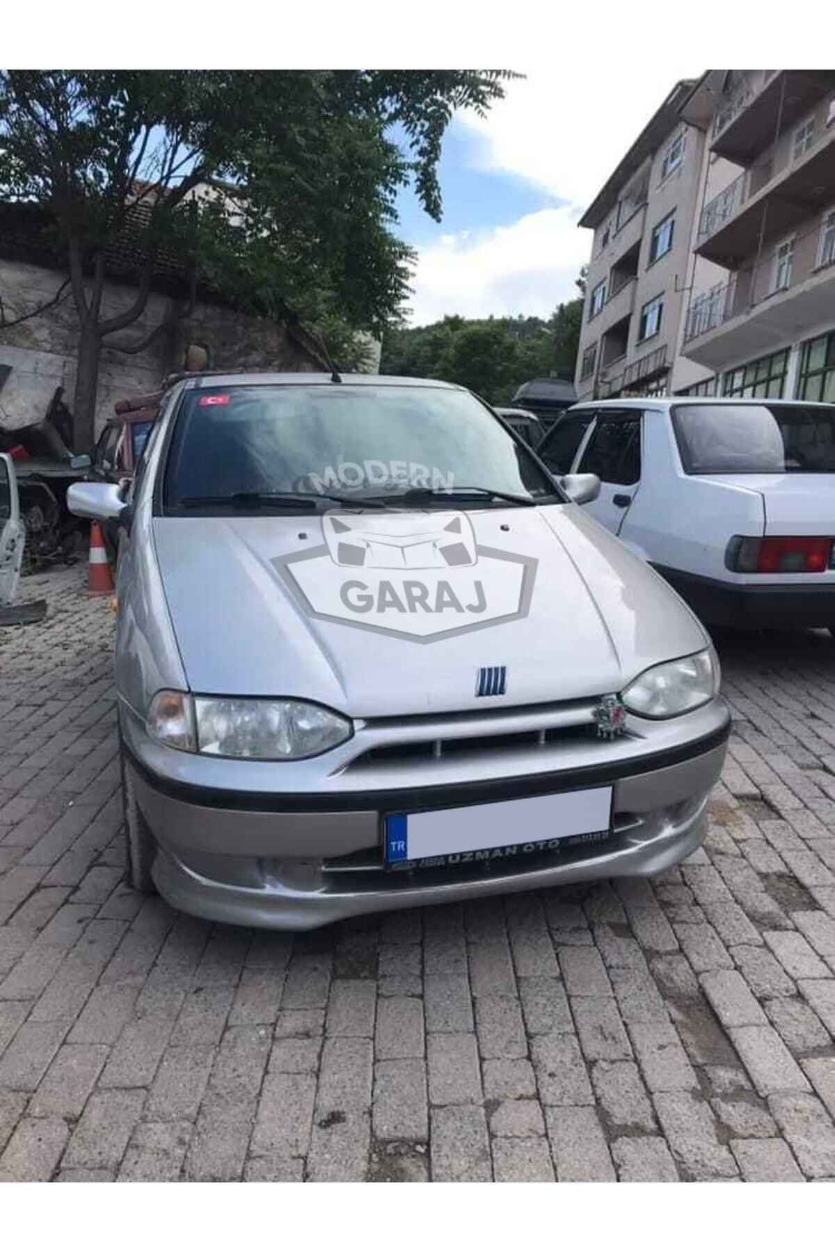 Modern Garaj Albea Ön Tampon Eki Palio Ön Ek Ön Lip Kırılmaz Plastik Typer