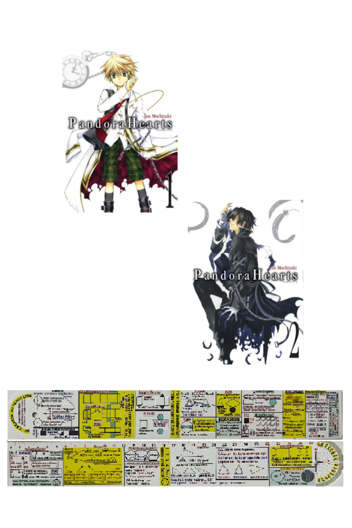 Kayıp Kıta Yayınları Pandora Hearts 1-2. Ciltler Manga Seti + Özel