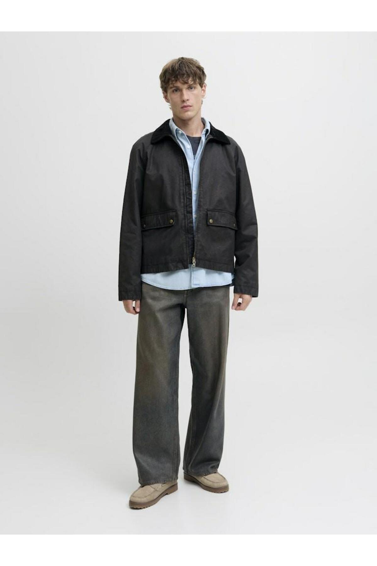 کت مردانه راسته آستین بلند | جک اند جونز Jack & Jones 12287647 - تصویر 3