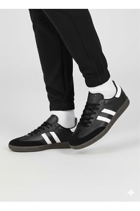MAC MERO Unisex Siyah Beyaz Sneaker Günlük Yürüyüş Ve Koşu Antrenman Ayakkabı...