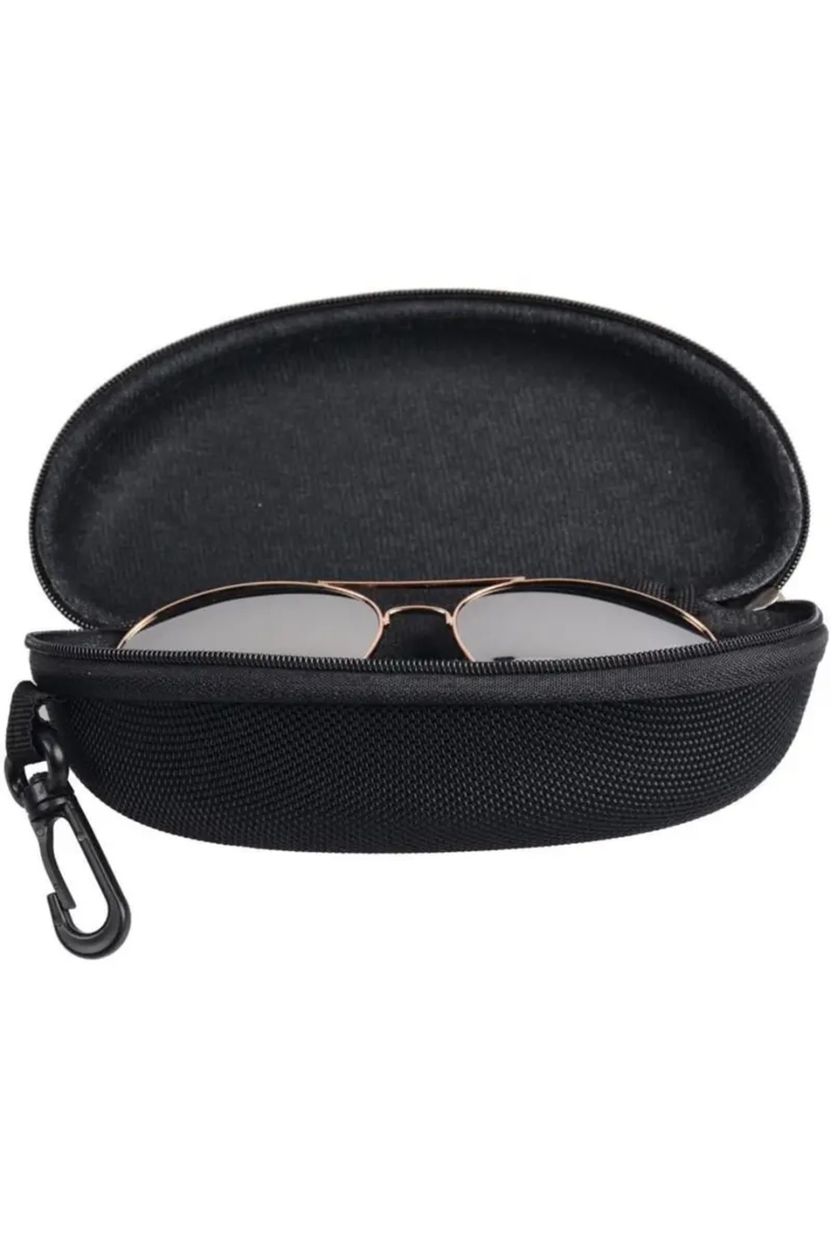 Singularis Sert Gözlük Kılıfı Seti – Fermuarlı Koruma Kutusu