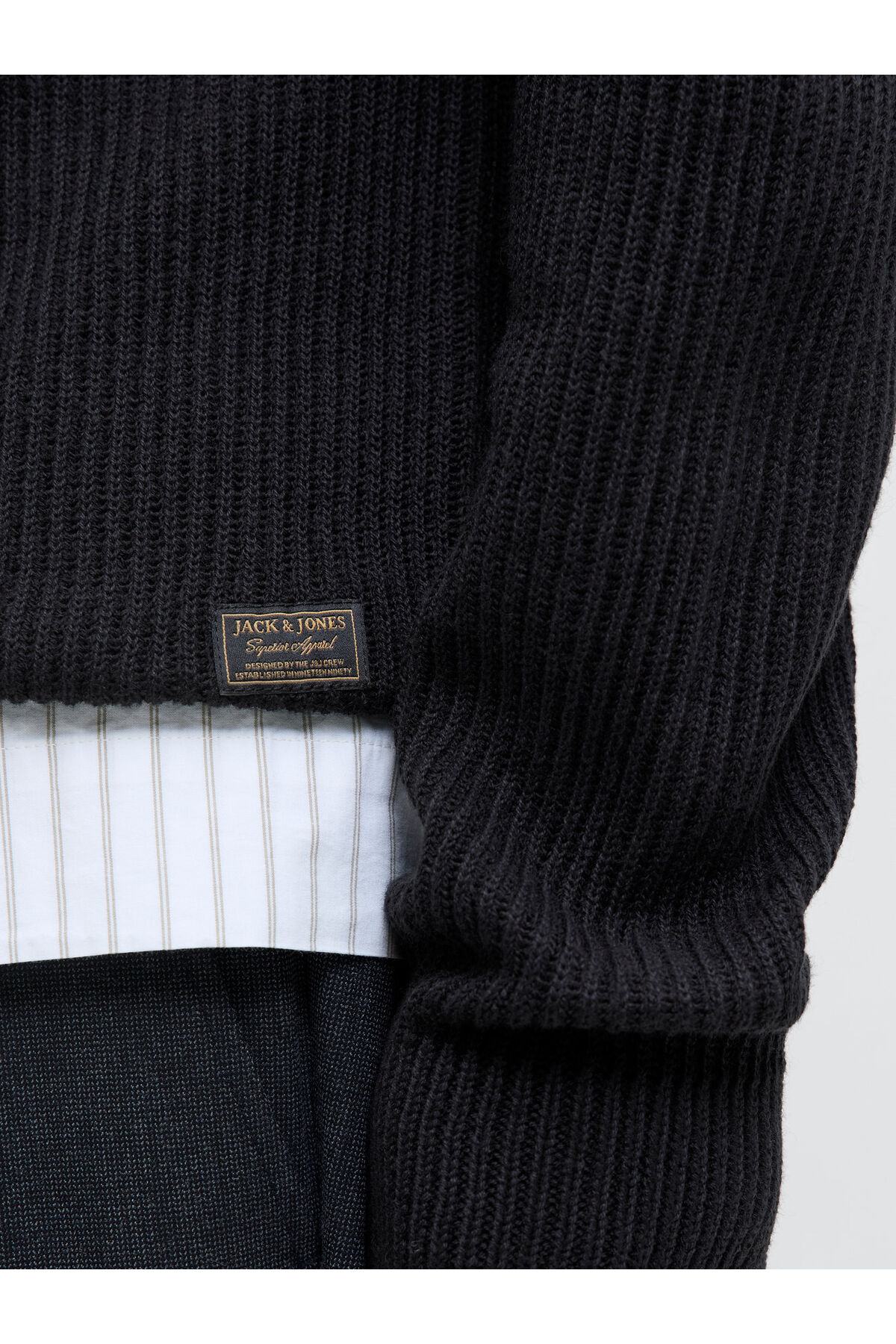 پلیور مردانه راسته آستین بلند | جک اند جونز Jack & Jones 12285615 - تصویر 3