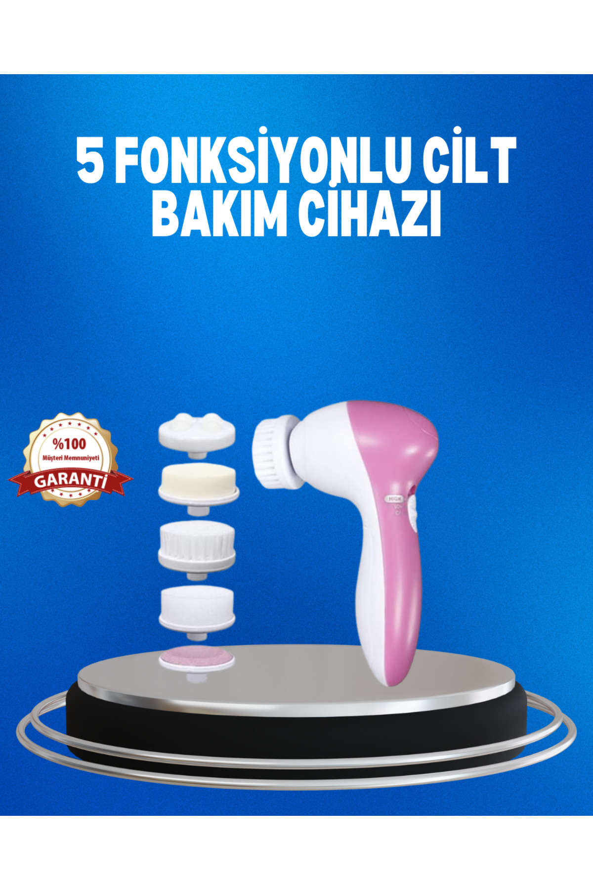 ZERO LAND MTXDPN Taşınabilir 5 in 1 Elektrikli (205811) Cilt Temizleyici