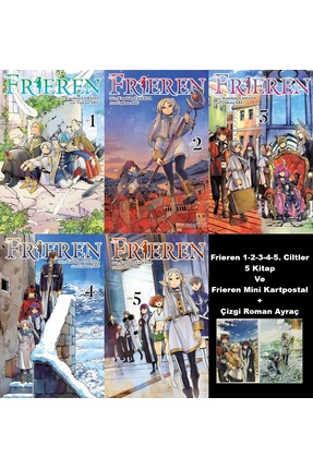 Marmara Çizgi Frieren 1-2-3-4-5. Ciltler Manga Seti (5 Kitap) | Frieren Mini ...