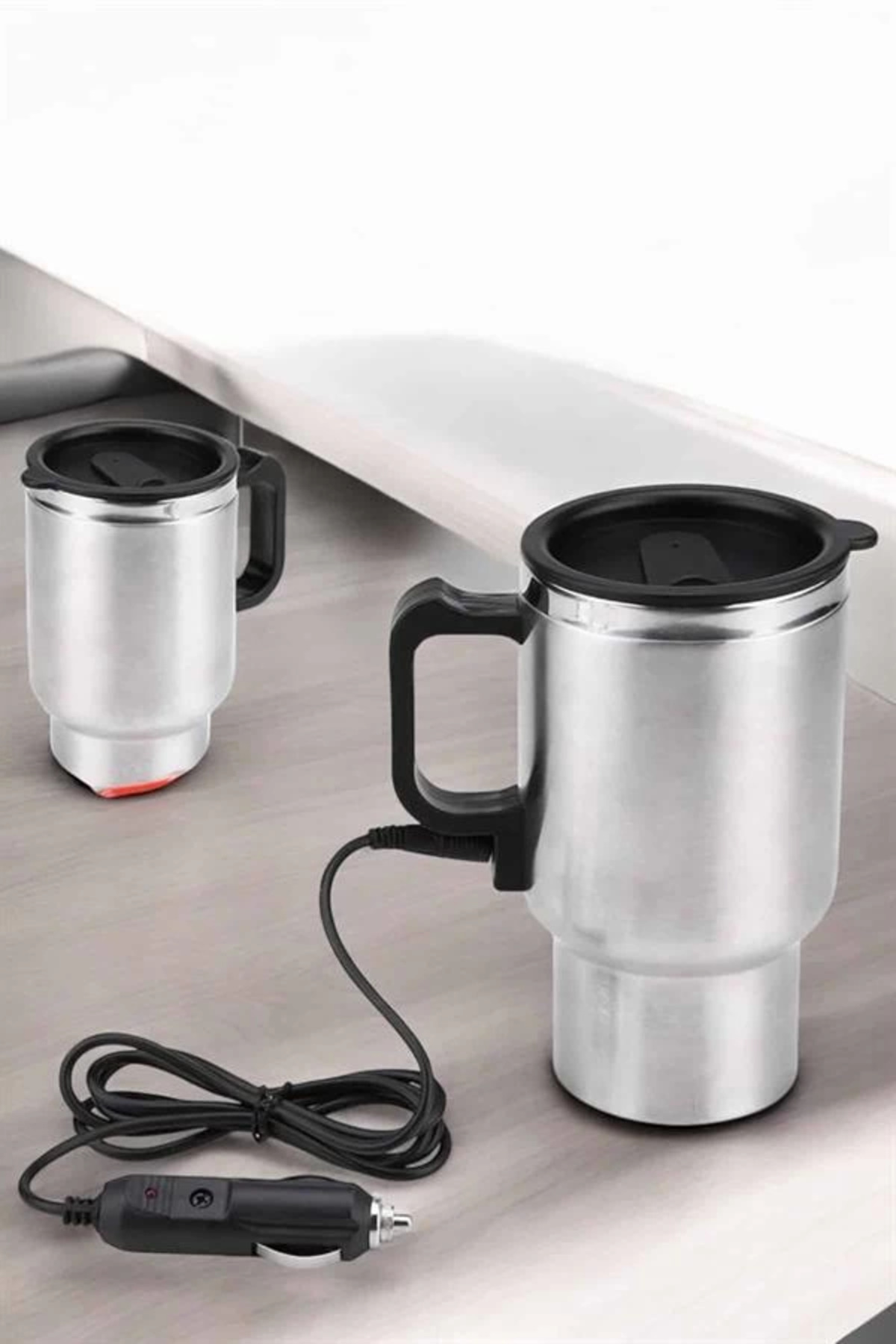 PAZAR DÜNYASI BFS Araç İçi Termos 12 Watt Isıtıcı Uzun Süre Sıcak Tutabilen