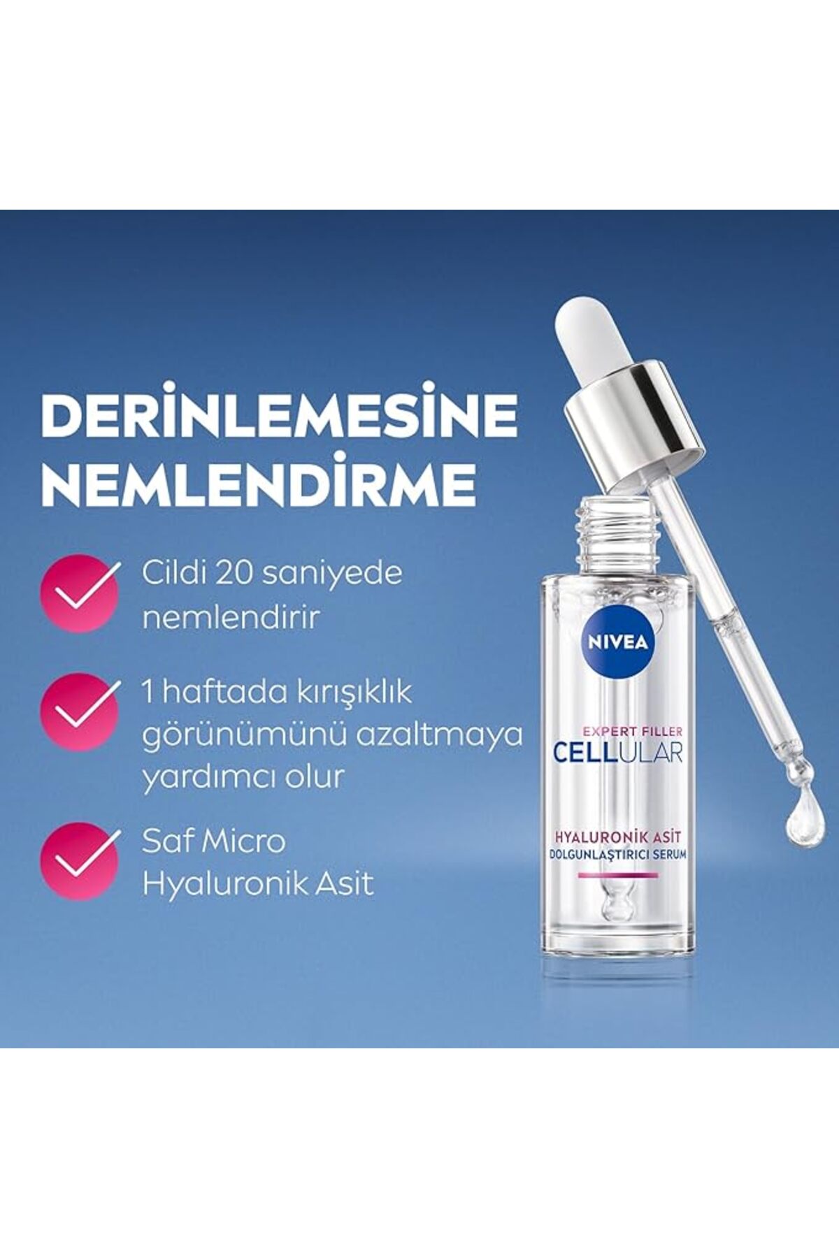 Cellular Expert Filler Hyaluronik Asit Dolgunlaştırıcı Serum 30ml — 23231943 — تصویر 2 از 3