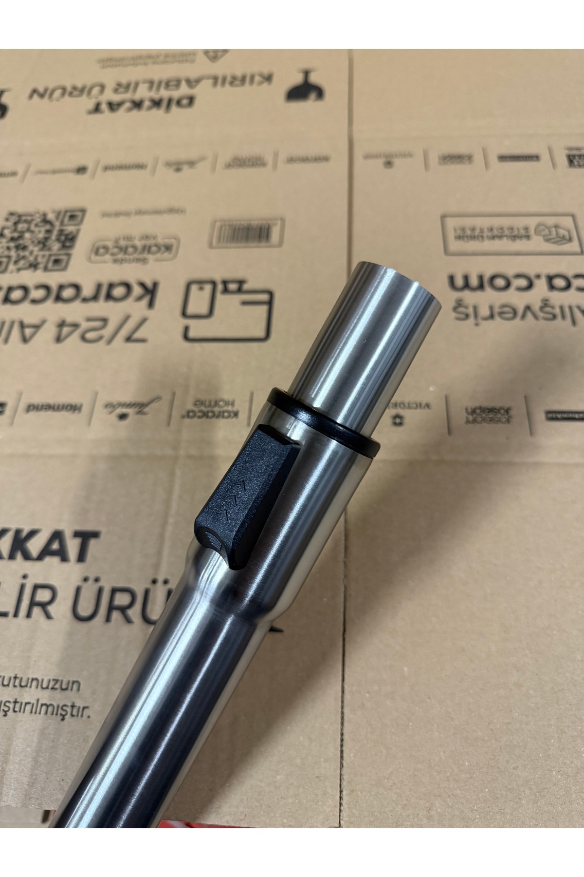 Karaca Vantuz Elektrikli Süpürge Paslanmaz Metal Boru Orijinal
