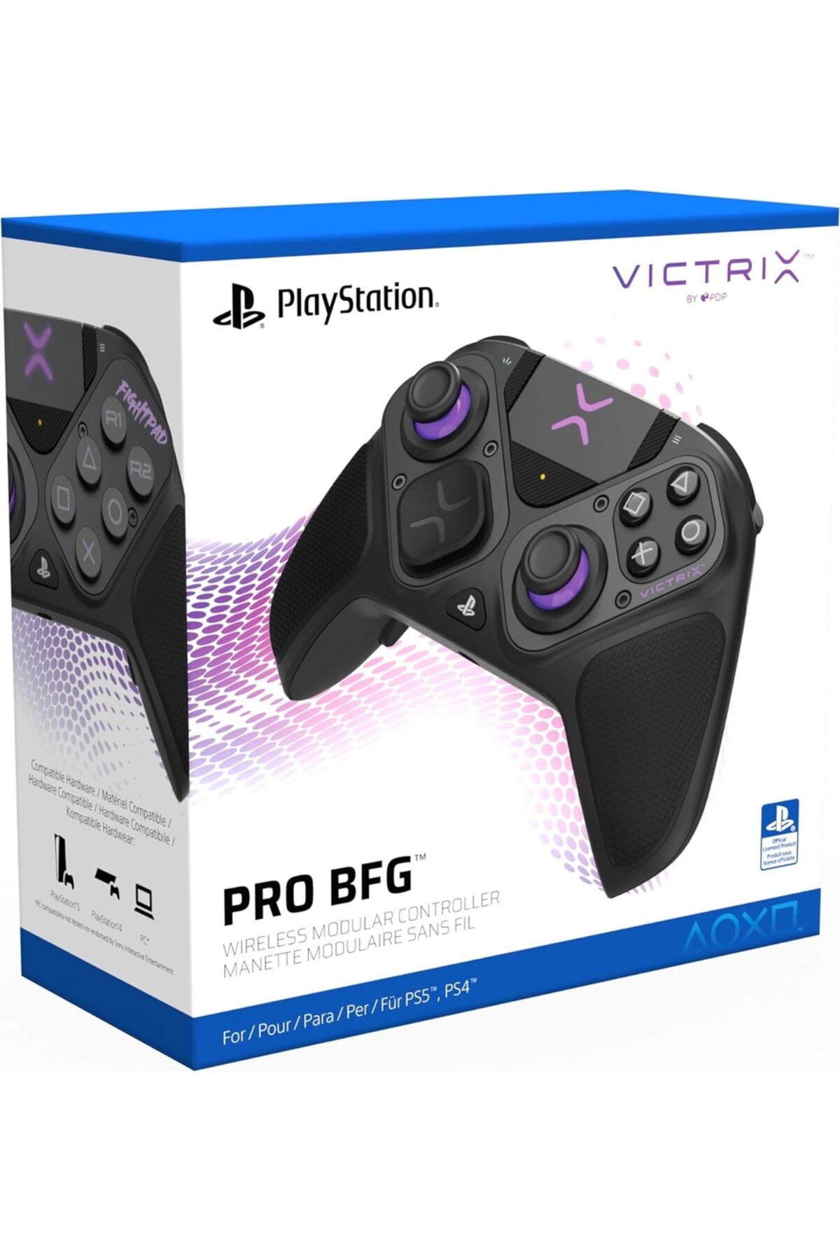 Victrix Pro Bfg Kontroller Kablosuz Lisanslı Controller Siyah PS5