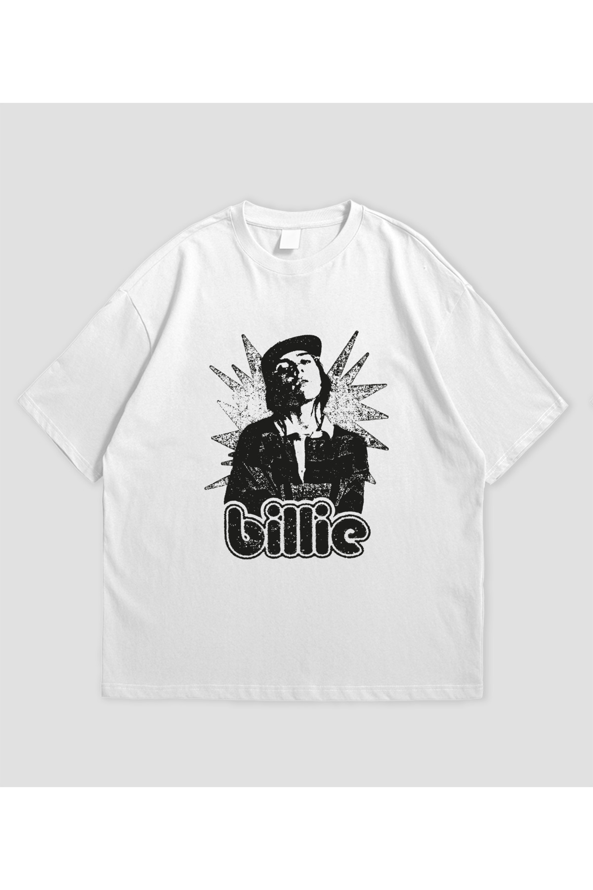 Billie Eilish 公式Tシャツ SVART WEAR Billie Eilish - HMHAS Unisex Oversize T-shirt - Fiyatı
