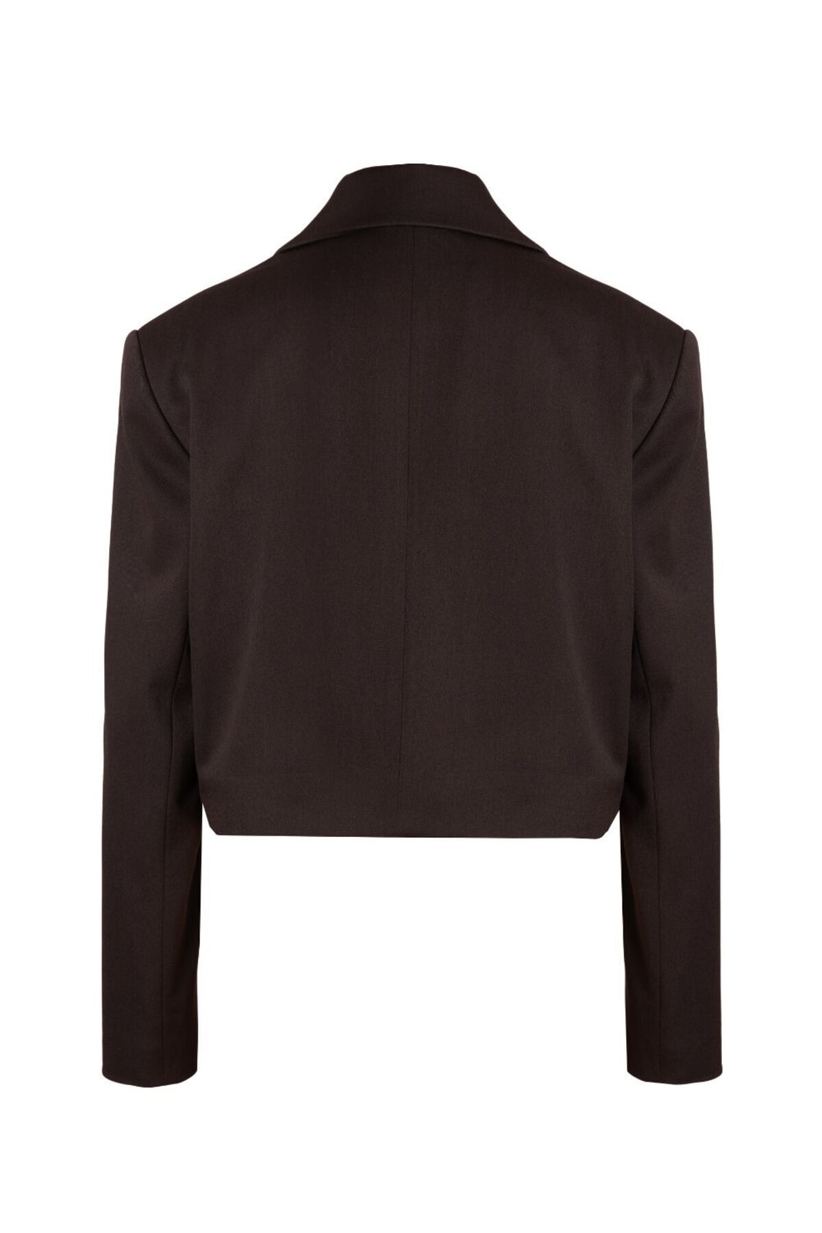 laulei  Tokalı Ceket Kahve - Görsel 5