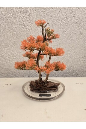 Decoroon El Yapımı Epoksi Tabanlı Bonsai Ağaç Dekoru – 3 Renk Seçeneği (Yeşil...