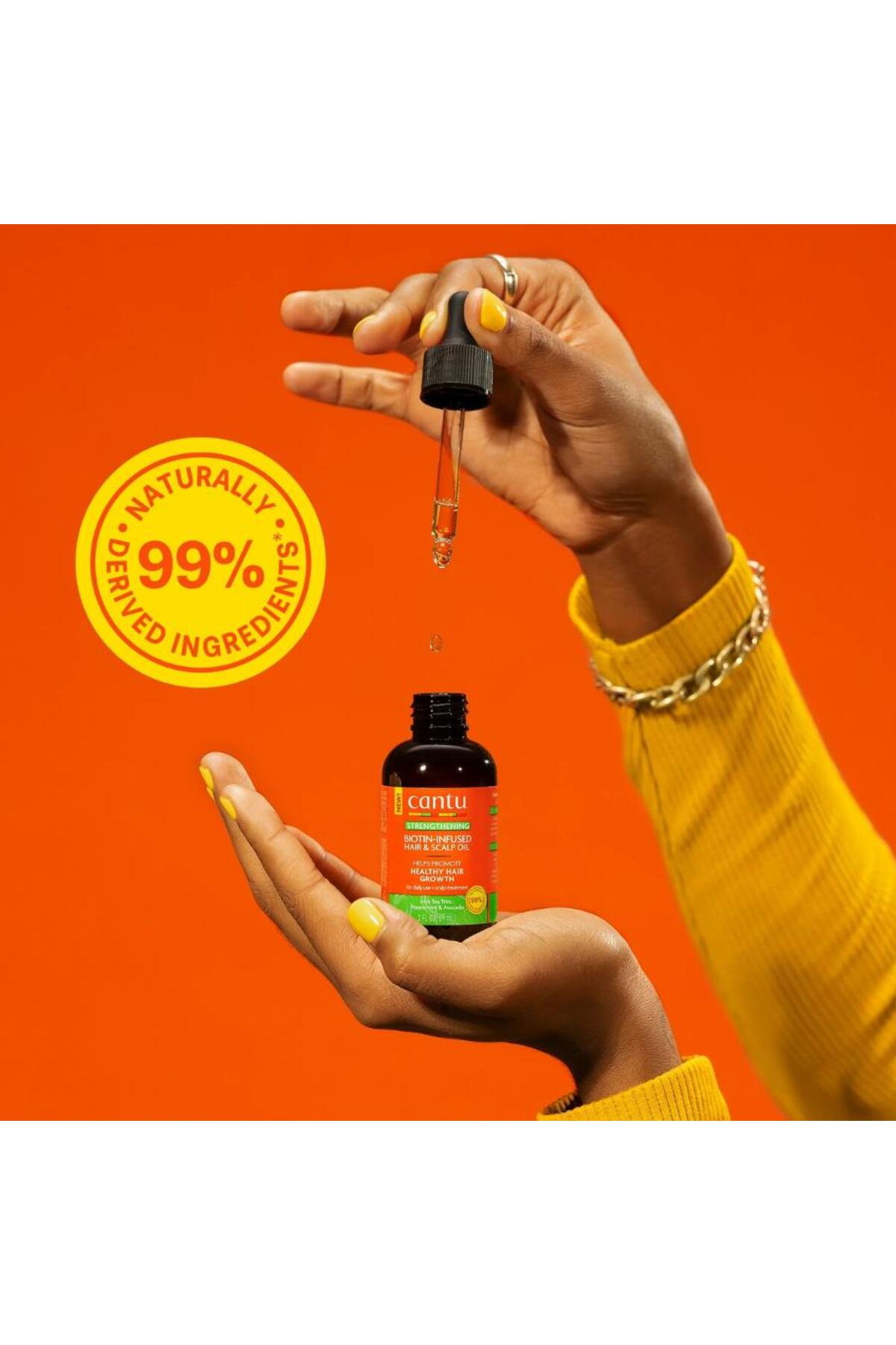 Saç ve Saç Derisi Yağı – Biotin Destekli Saç Uzamasında Etkili (59 ml) — 08385-12/3BEUS — تصویر 4 از 8
