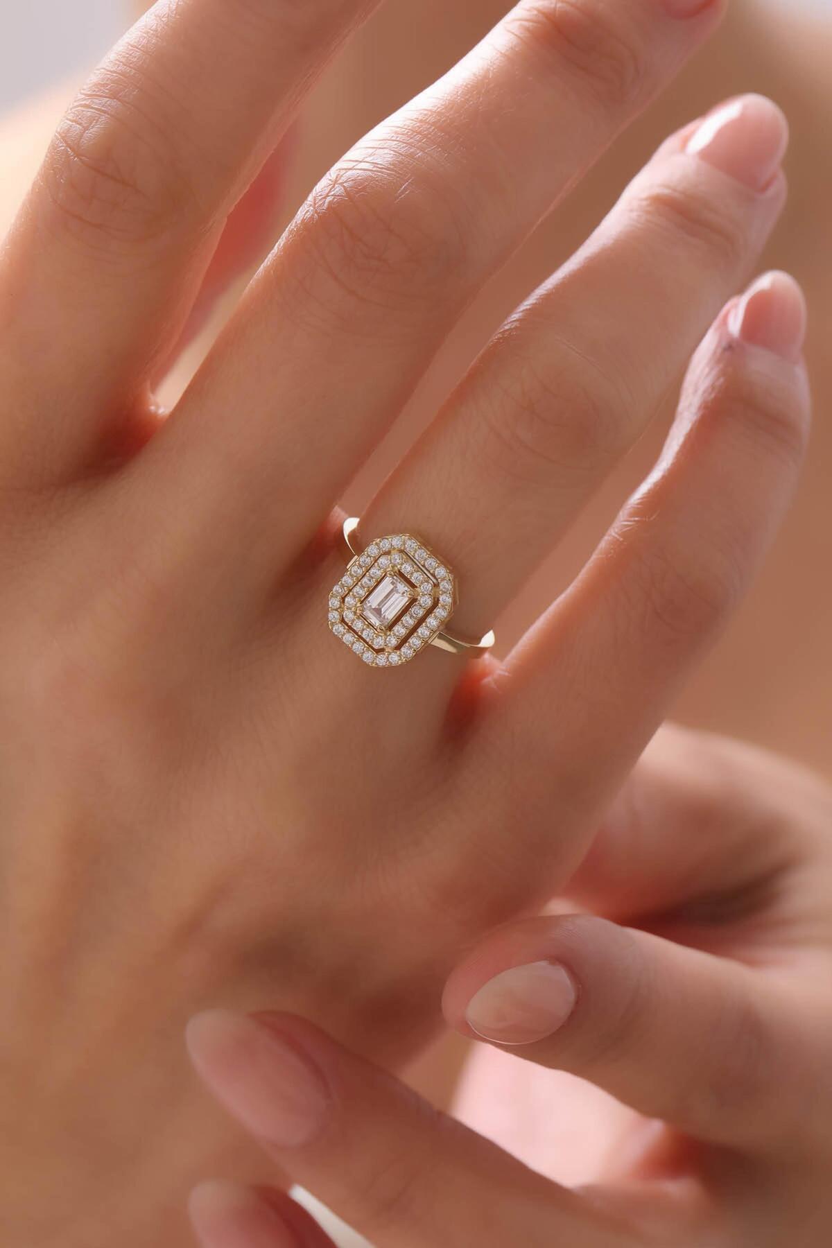 Tufanlar Kuyumculuk Altın Baget Yüzük