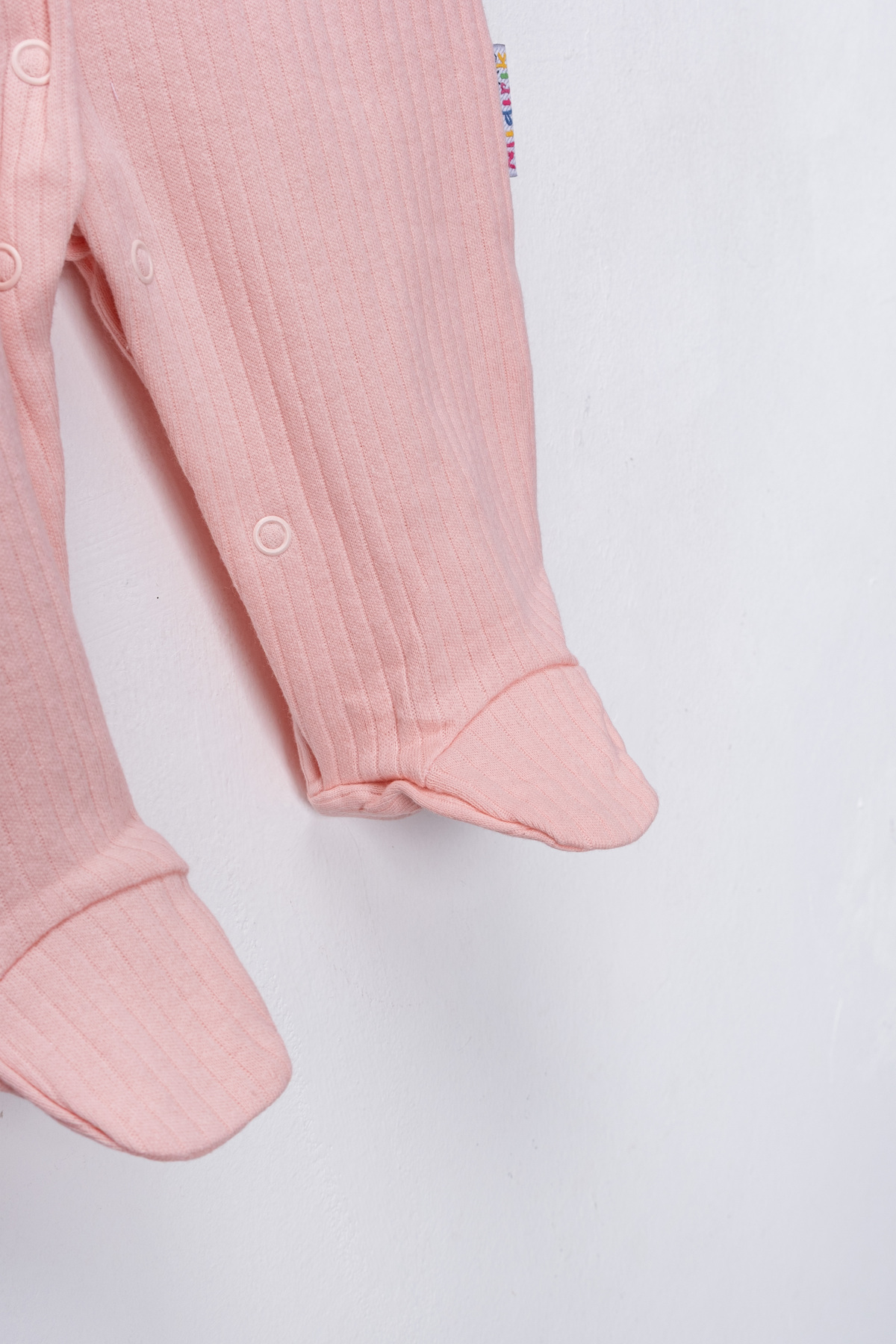 ENİA BABY Kız Bebek 3 Adet %100 Pamuklu Patikli Tulum Seti 3-6-9 Ay fotoğrafı 4 (önizleme)