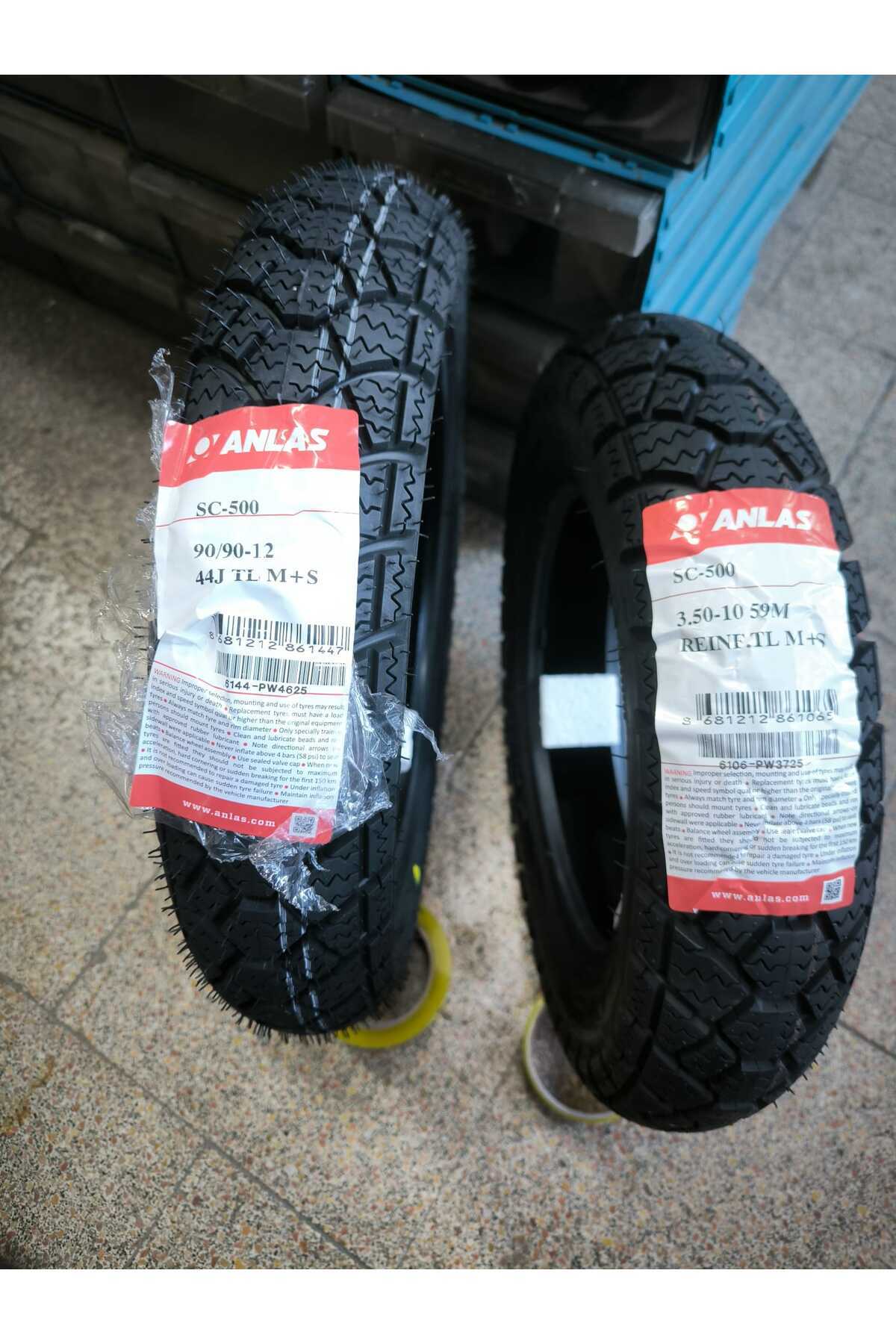 ANLAS 90 90 12 / 3 50 10 SC500 WinterGrip2 Kış Lastiği Takım Yeni Tarihli