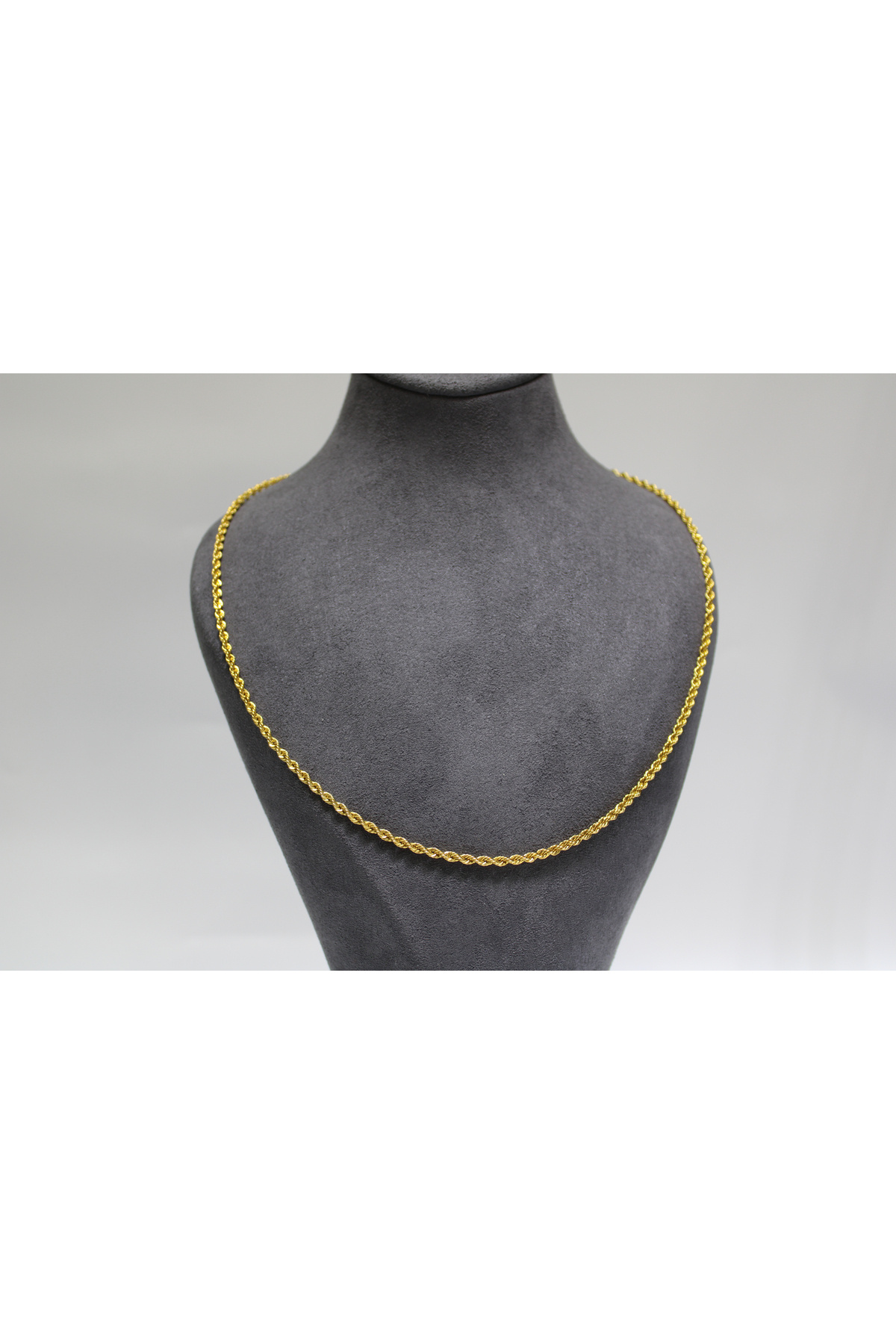 REDMOON GOLD 14 Ayar Altın Halat Modeli Zincir Kolye 4.04 GR 50 CM