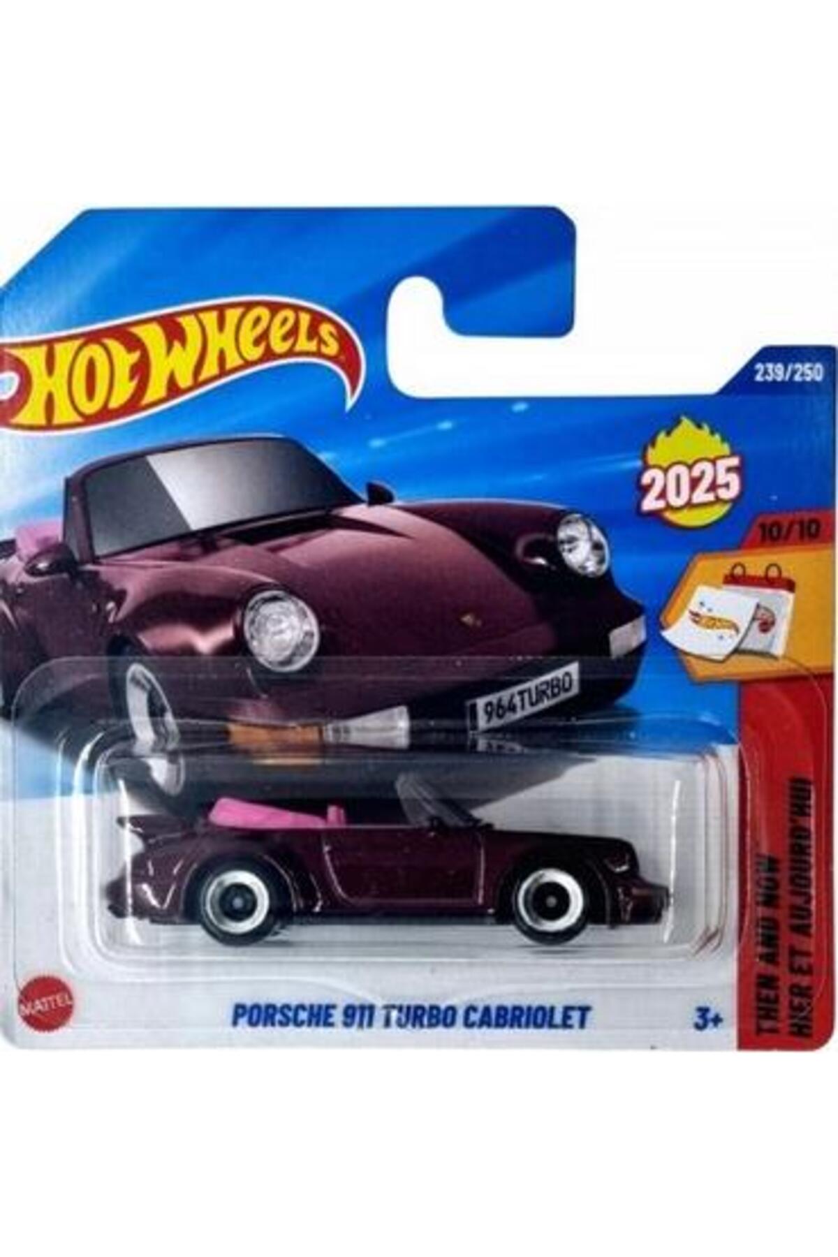 HOT WHEELS Single Cars Porsche 911 Turbo Cabriolet Hyw37 (Then and Now)