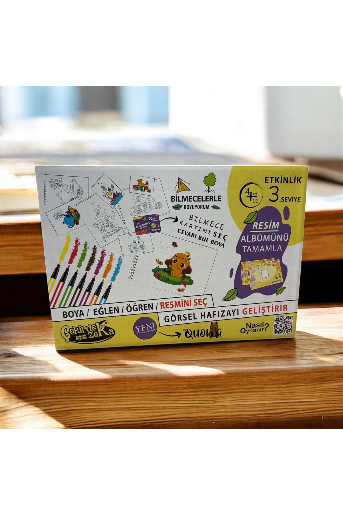 POZART Çocuk Strateji Becerisi ETKİNLİK SERİSİ -3- BİLMECELER 12RENKLİ KALEM Albüm Seti fotoğrafı 3 (önizleme)