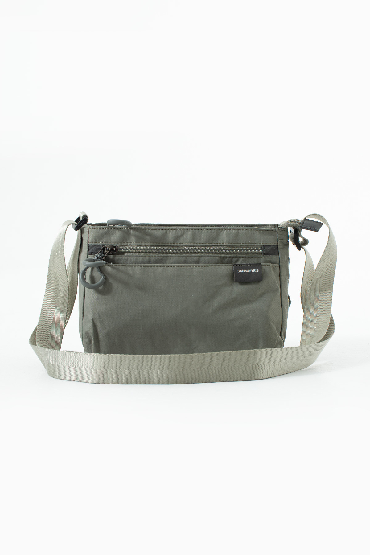 Women's 4 Compartment Waterproof Parachute Fabric Adjustable Crossbody Bag