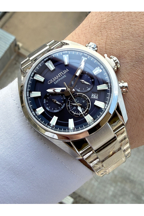 Quantum Orijinal Çelik 10 ATM Su Geçirmez Erkek Kol Saati