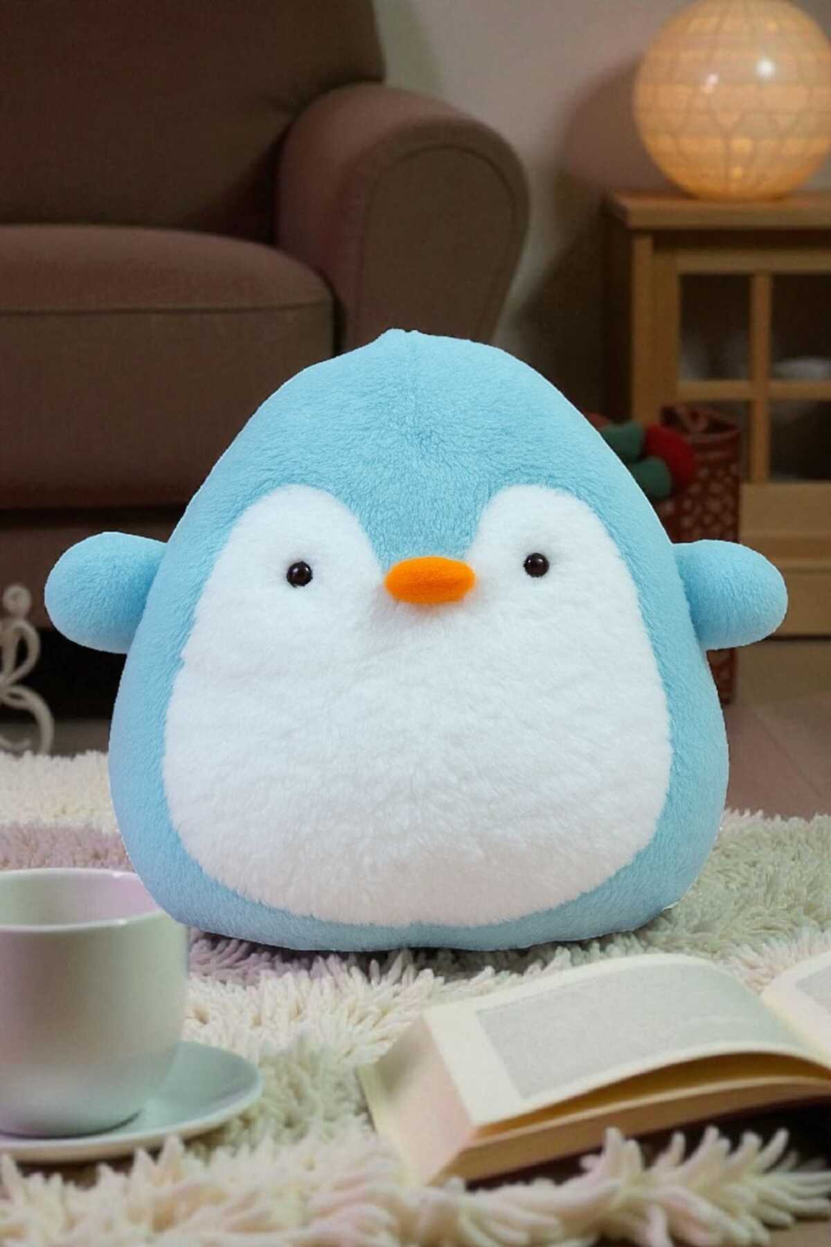 Cute Plush Penguin Pillow sleeping Friend toy&children's Room Pillow gift 40 cm