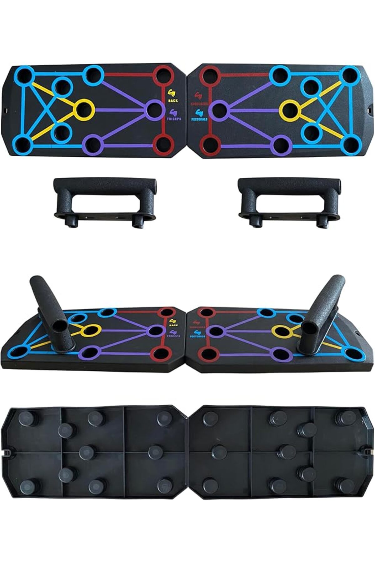 SoyluhanStore Tahtası Çalışma Platformu Aleti Barları Fitness Spor Push-up Kondisyon