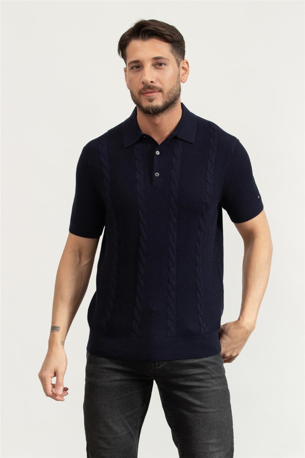 تامی هیلفیگر تی‌شرت یقه پولو مردانه