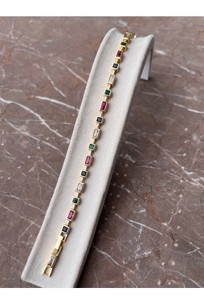 FREYAA TAKI ÇELİK RENKLİ TAŞLI SU YOLU BİLEKLİK