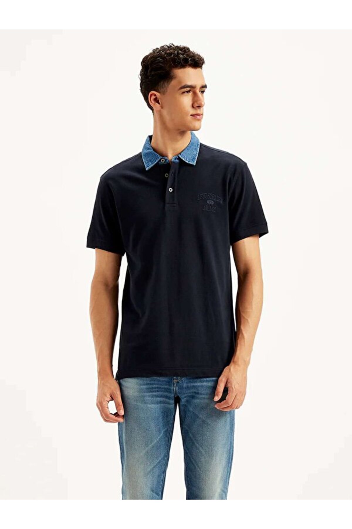 تی‌شرت یقه‌دار جین لیوایز پولوشرت Levi's
