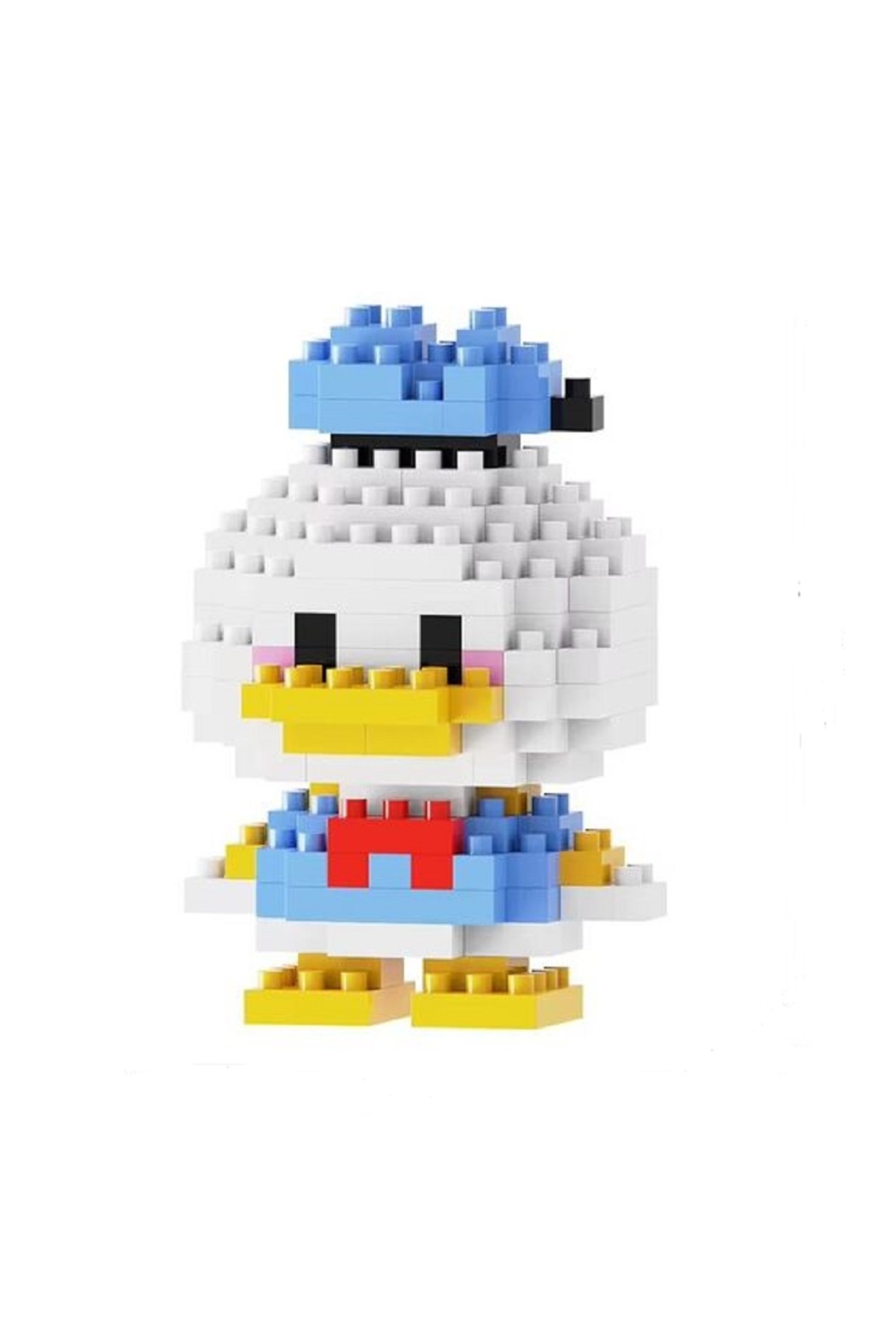 ZEKTON Donald Duck Disney 3D Yapboz Figürü (125 Parça) | Nano Blok Mini Bricks Seti Koleksiyon