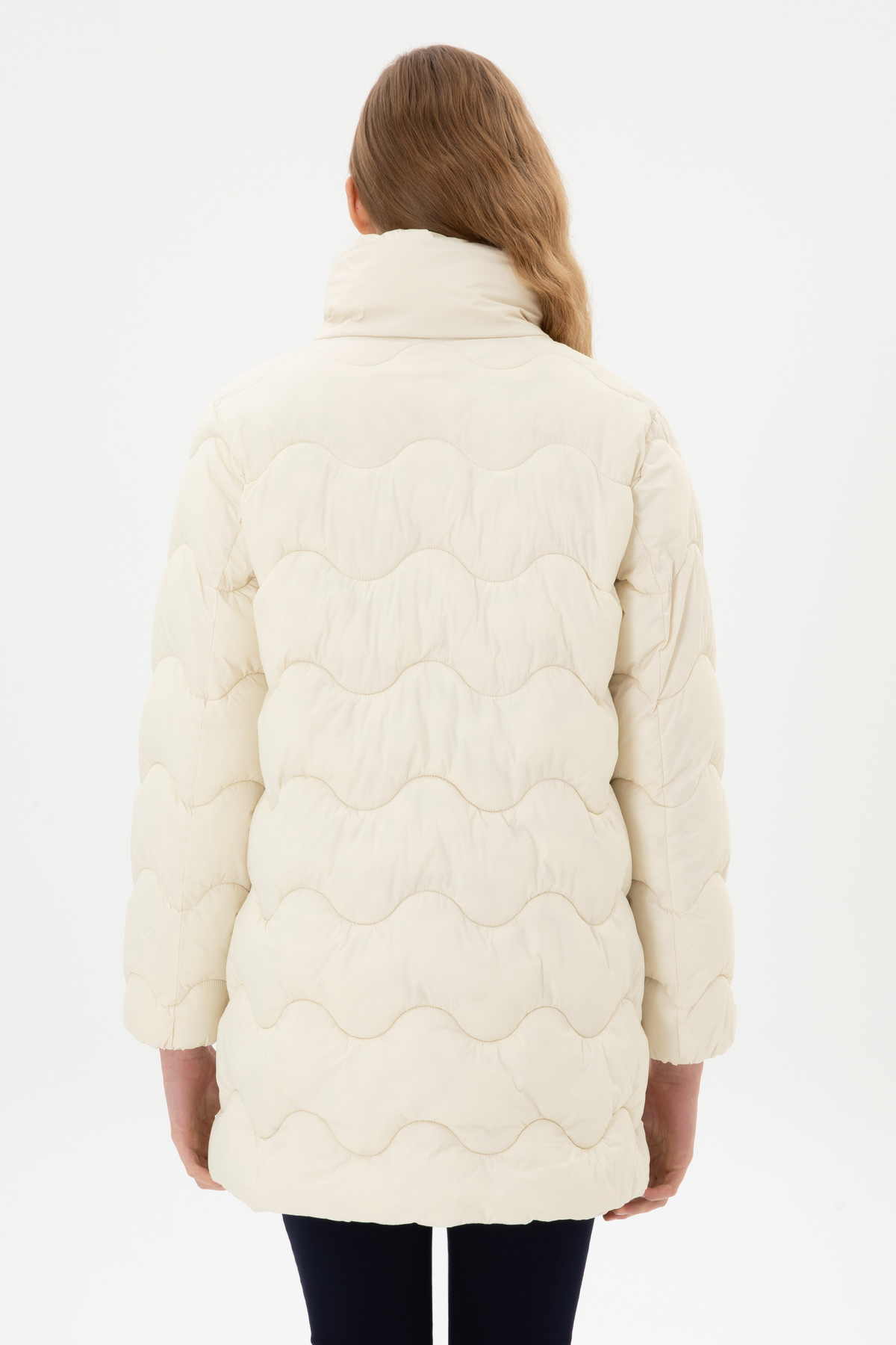 U.S. Polo Assn.  Kadın Krem Kaban 50312018-VR256 - Görsel 5