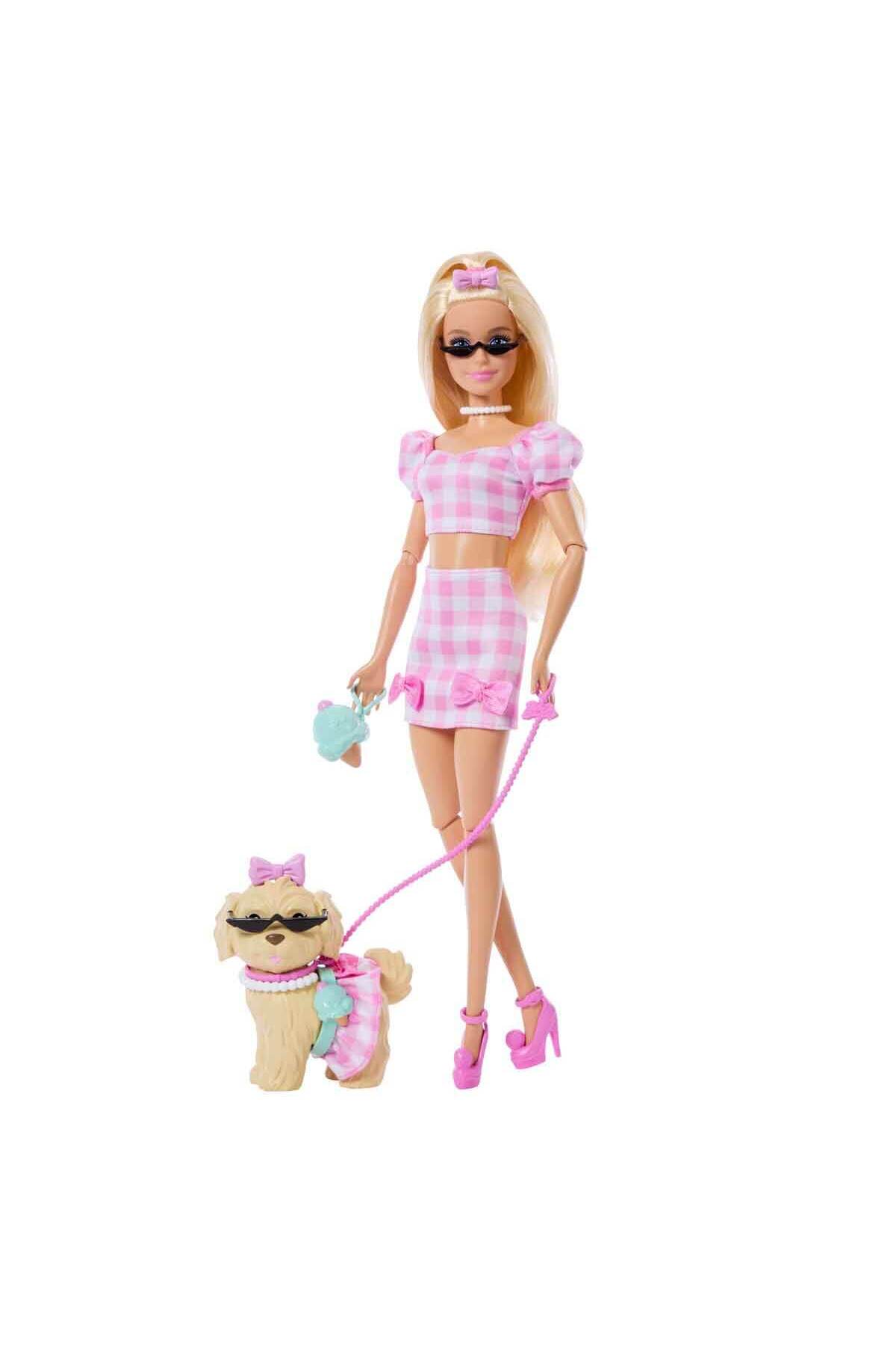 Barbie Uyumlu Dostlar Sarı Saçlı Bebek ve Köpekçiği JFP36 - Fiyatı