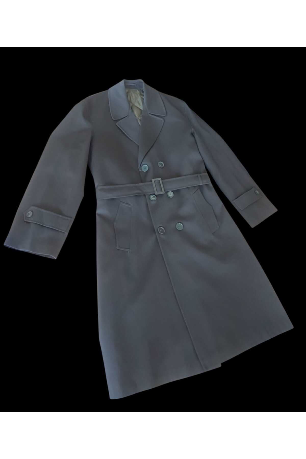 kho military design Haki Renk KKK Astsb. Pardösü Miflonlu (Trençkot) Sıfır Ürün (48-C/ M Beden)