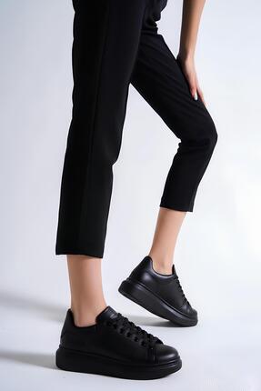 ljn lujinstore LujinStore Kadın Sneaker Queen Beyaz Kalın Taban Günlük Spor A...