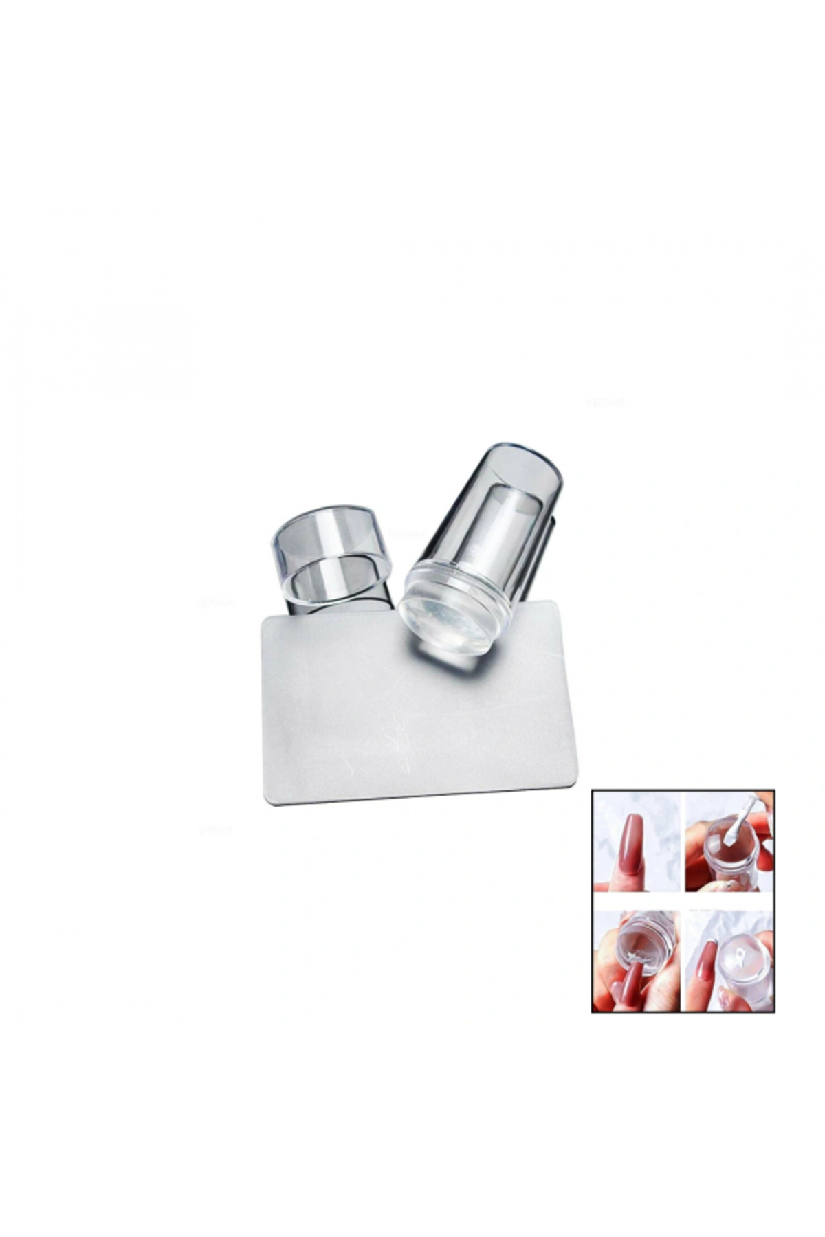 Go İthalat SİLİKON BAŞLIKLI OJE TRANSFER DİZAYN BASKI APARATI (5324)