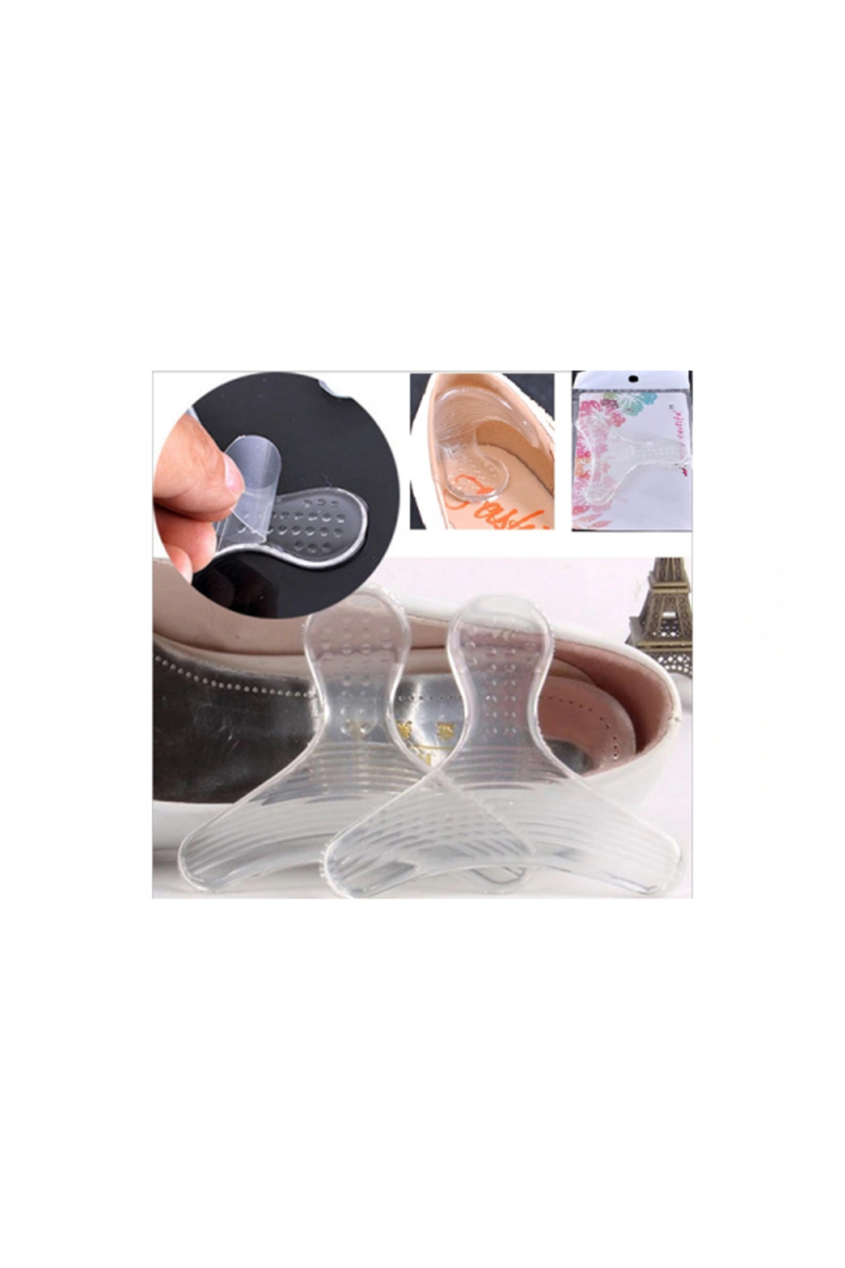 Go İthalat Ayakkabı Vurma Önleyici 2li Silikon T Şekilli (5324)