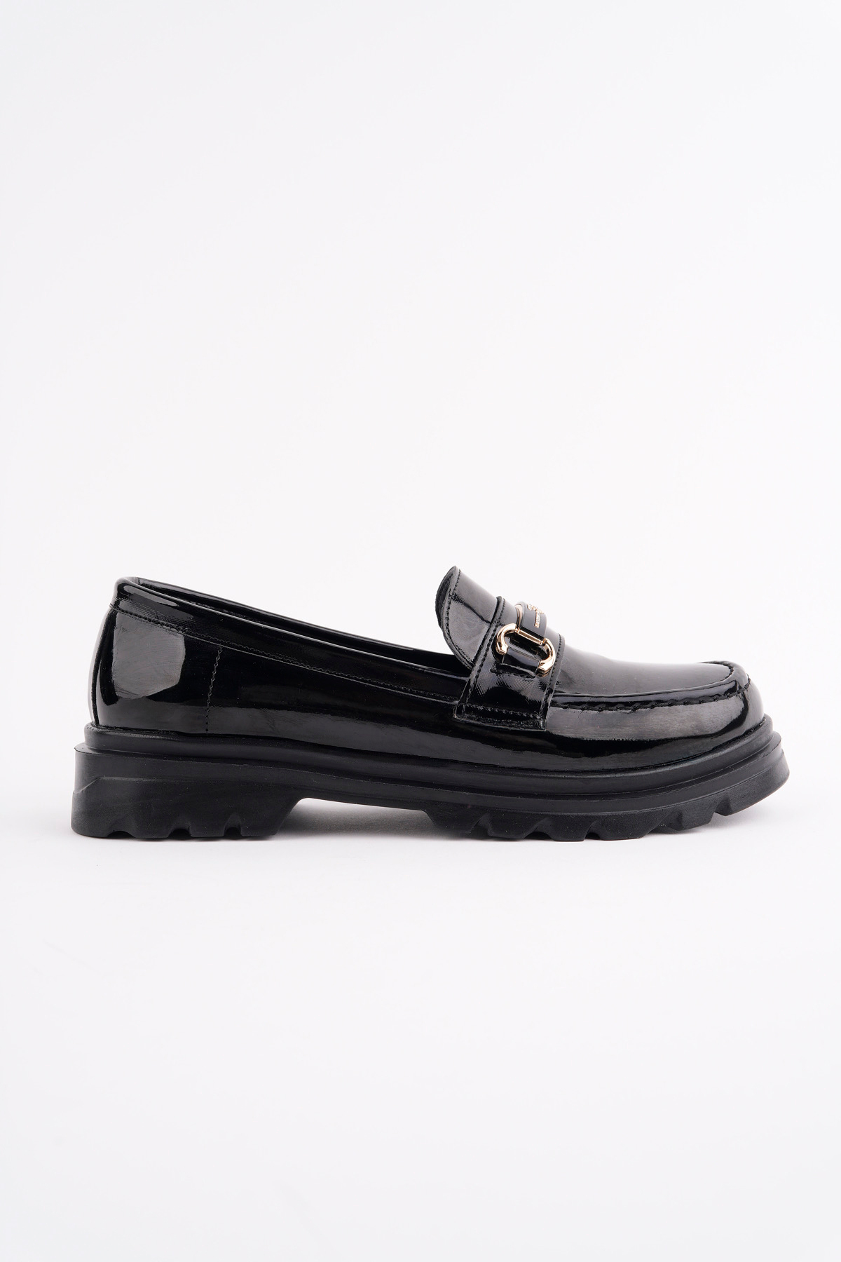 KAYGISIZ AYAKKABI Kadın Loafer Makosen Casual Tokalı Günlük Yumuşak Ayakkabı görsel 4