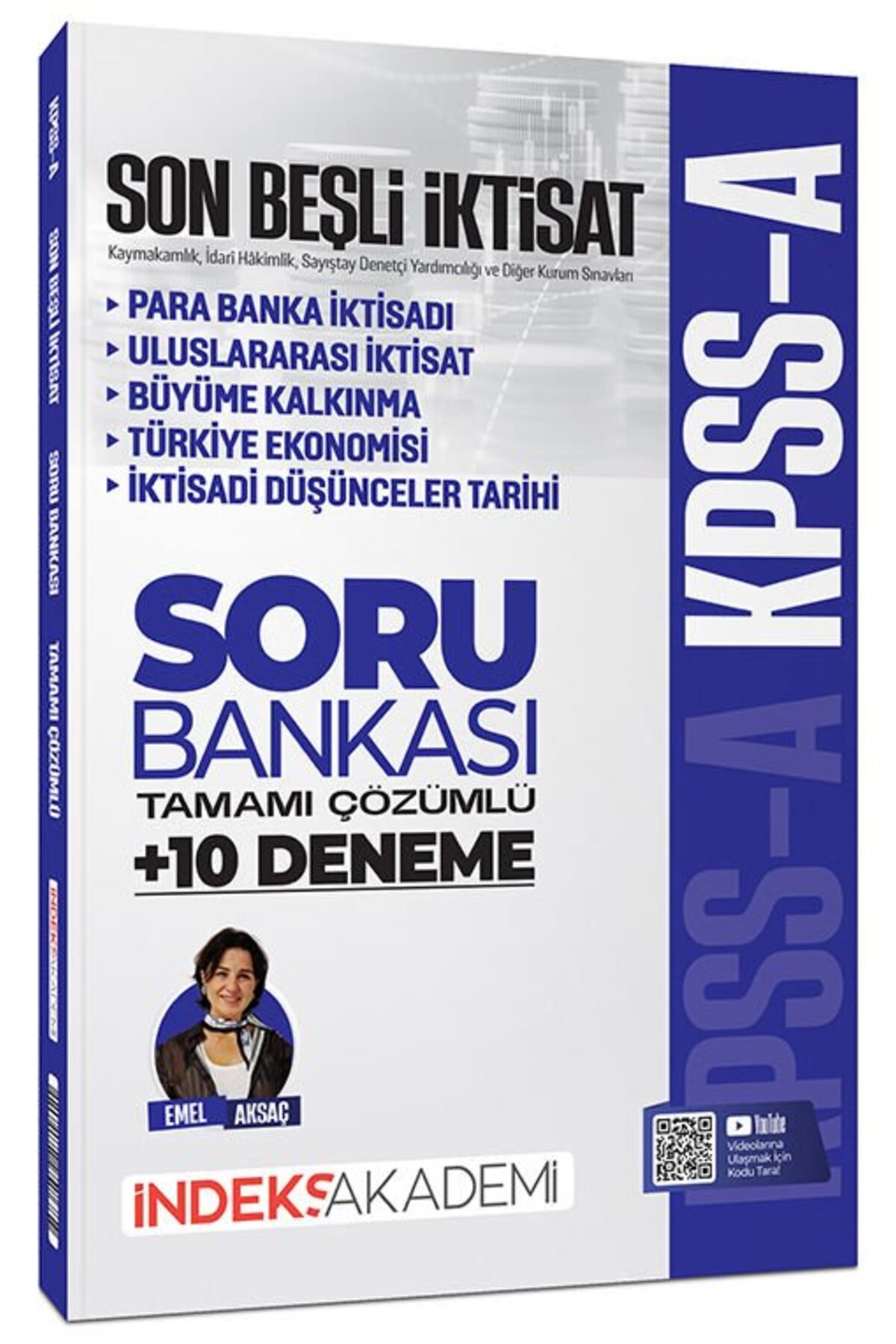 İndeks Akademi 2026 KPSS A Grubu Son Beşli İktisat Soru Bankası ve