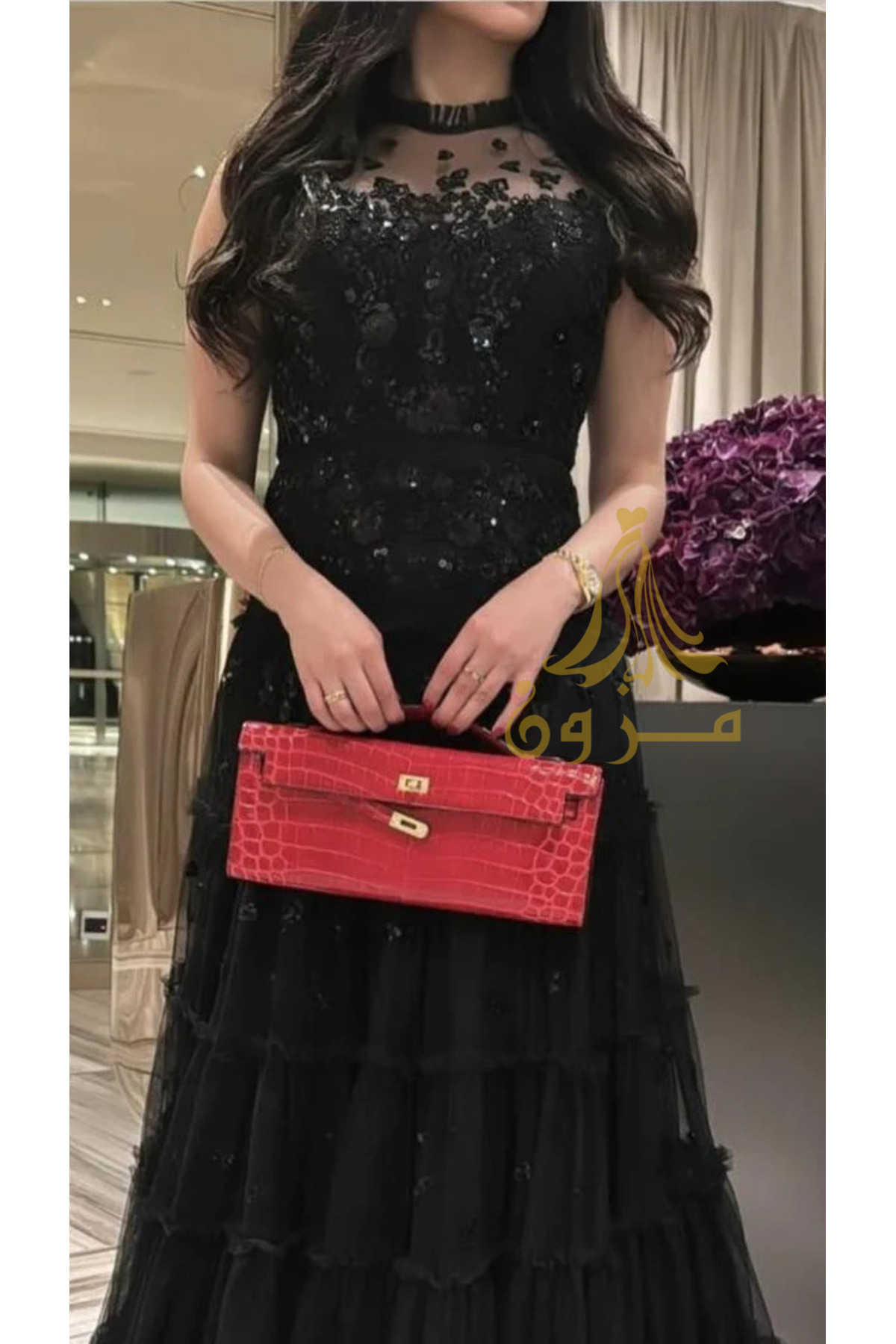 فستان سهره اسود