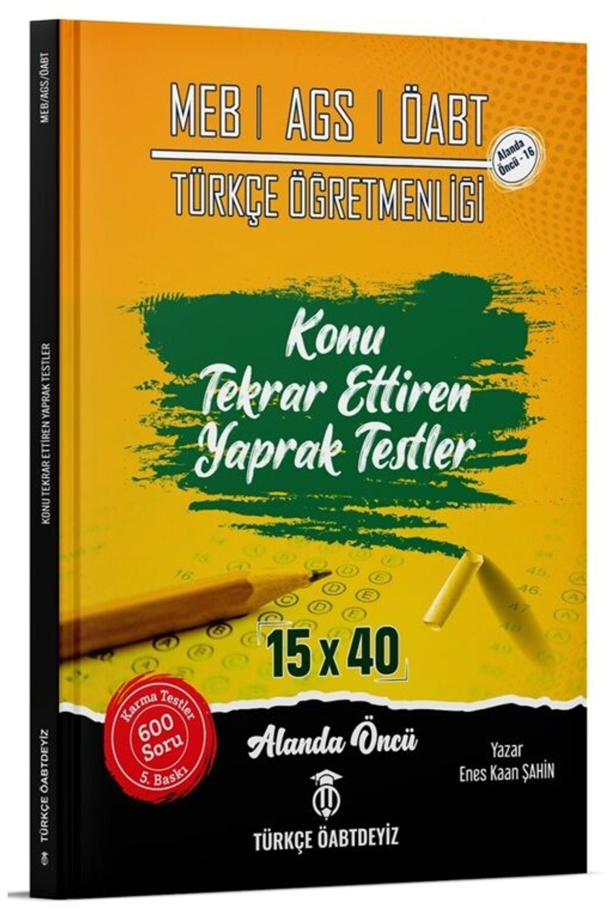 TÜRKÇE ÖABTDEYİZ ÖABT MEB-AGS Türkçe Öğretmenliği Yaprak Testler