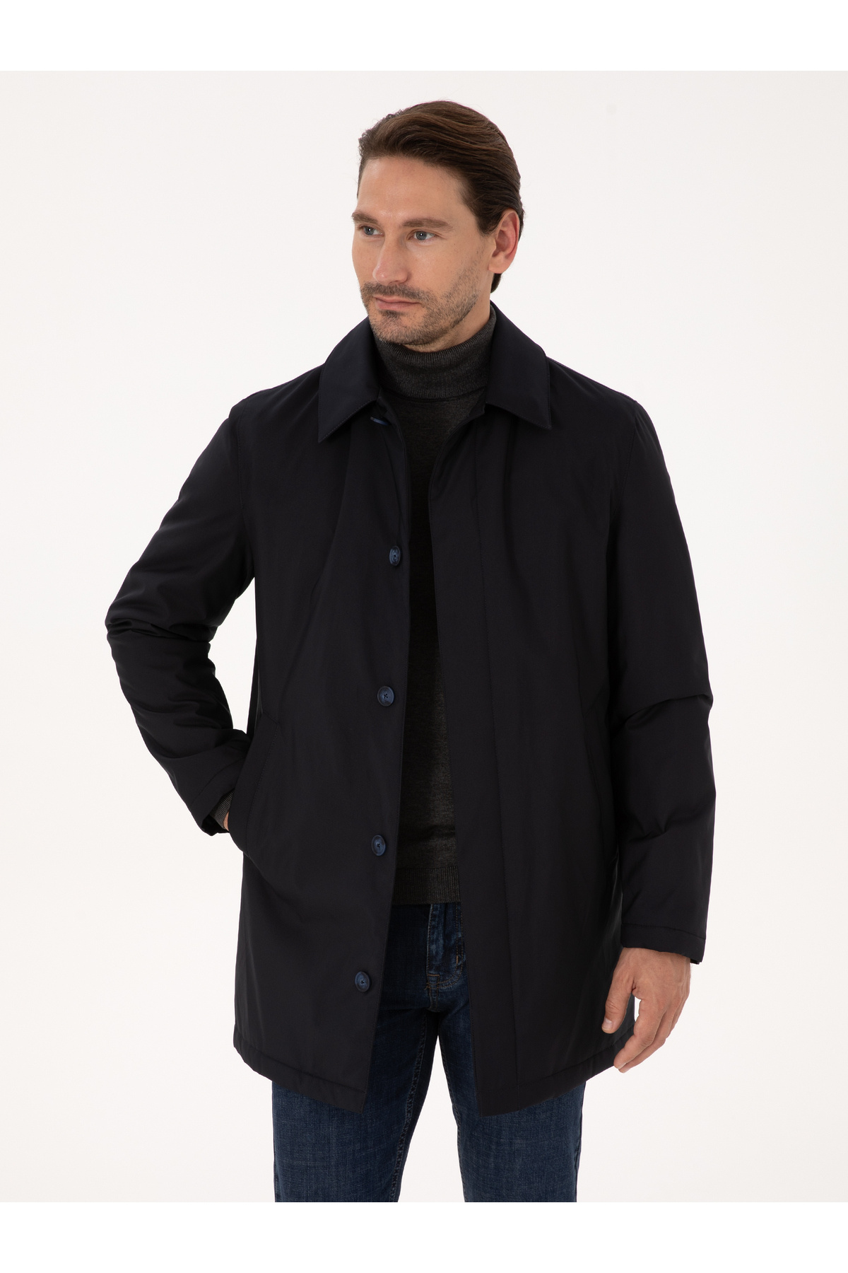 ژاکت سرمه‌ای برند کاشارل کد:(50317522-VR033) Cacharel