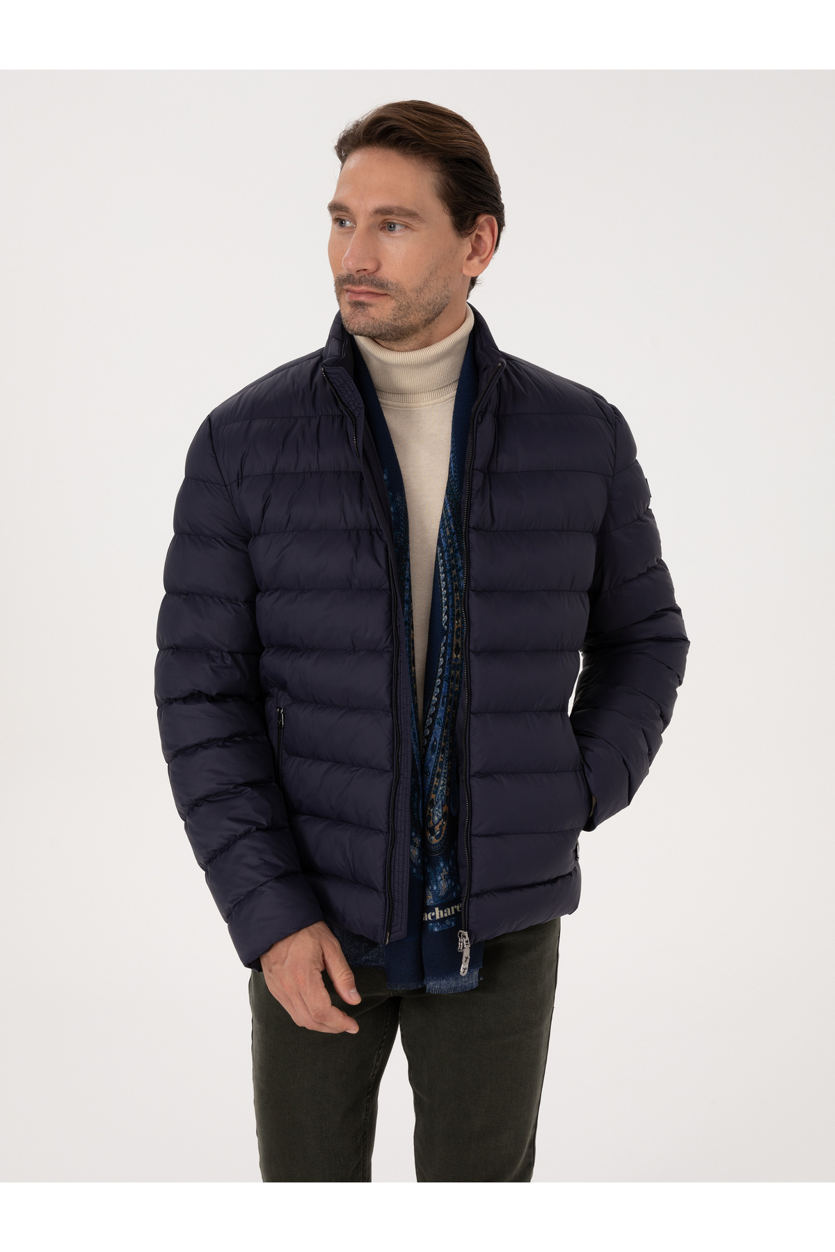 ژاکت سرمه‌ای برند کاشارل کد:(50319255-VR033) Cacharel