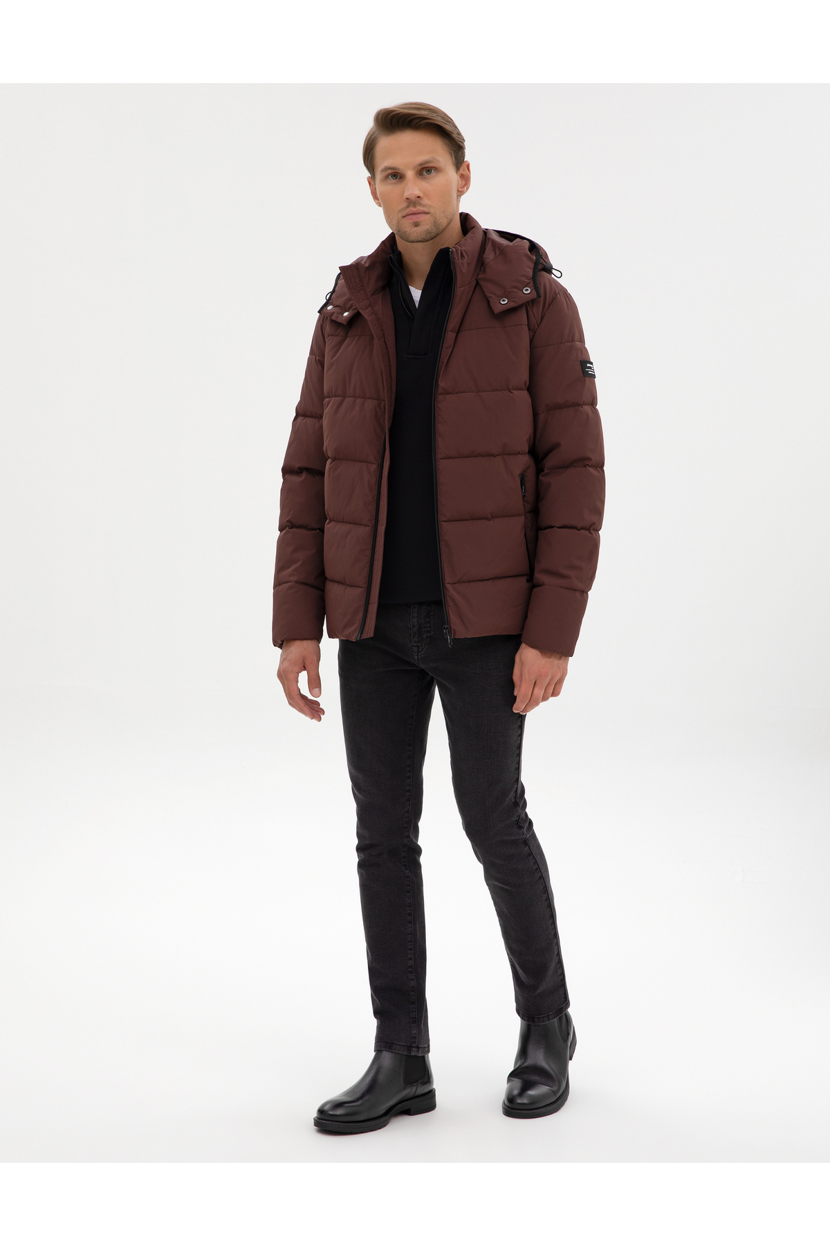 کاپشن مردانه راسته | پیر کاردین Pierre Cardin 50313933 - تصویر 4