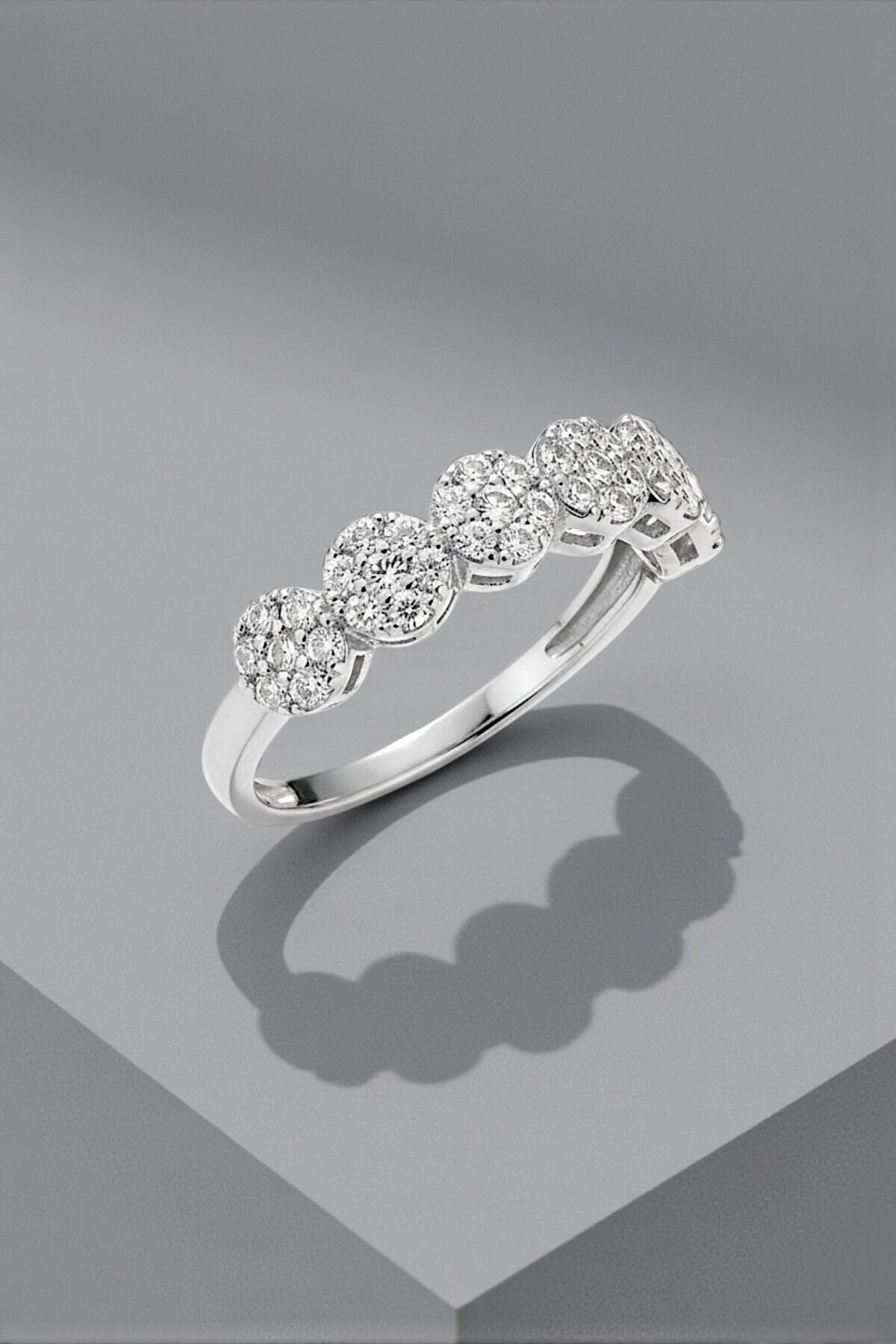 OSMANLI GÜMÜŞ Kadın Gümüş Yüzük - Ahsen Gümüş Su Yolu Kadın Yüzük